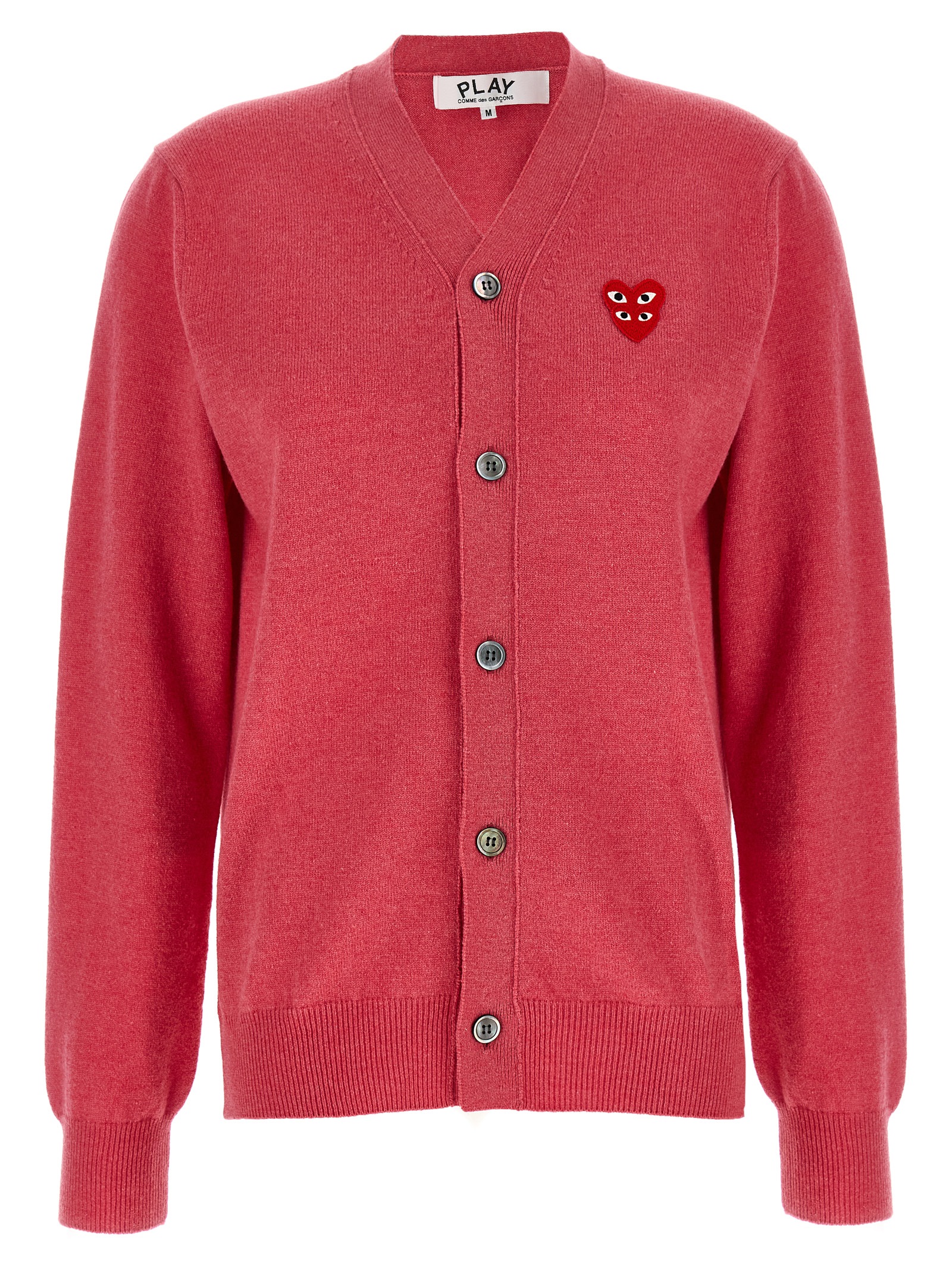 'Double Red Emblem' cardigan
