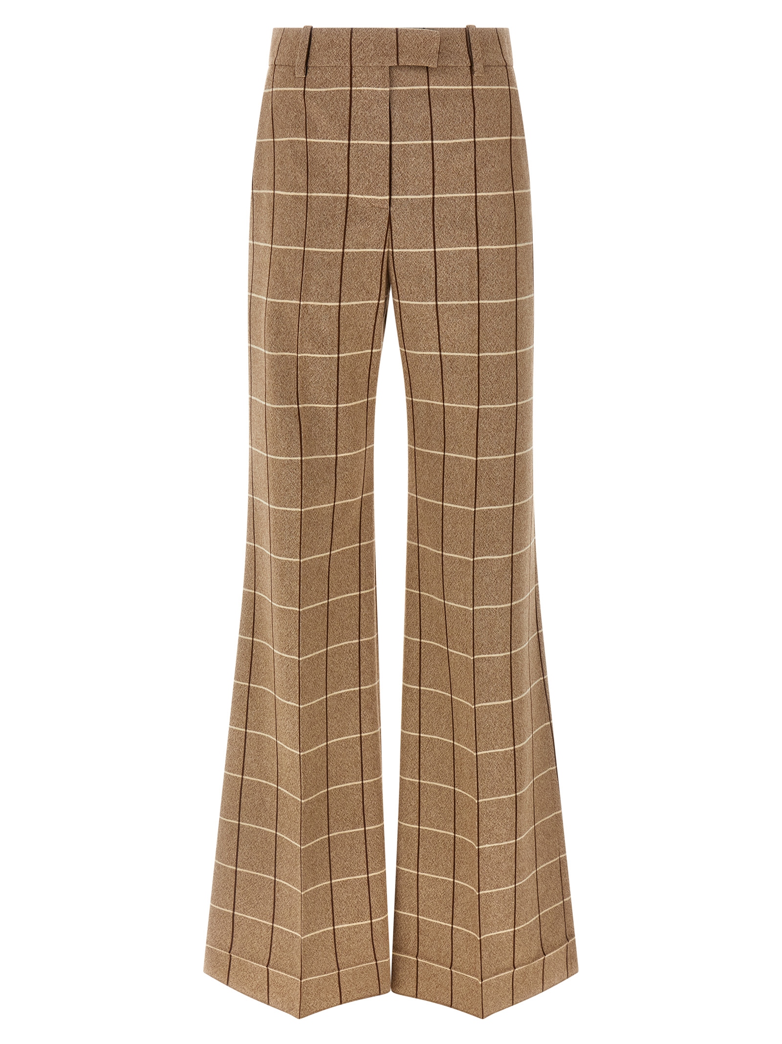 ValentinoGaravani Wool pants with window pattern
