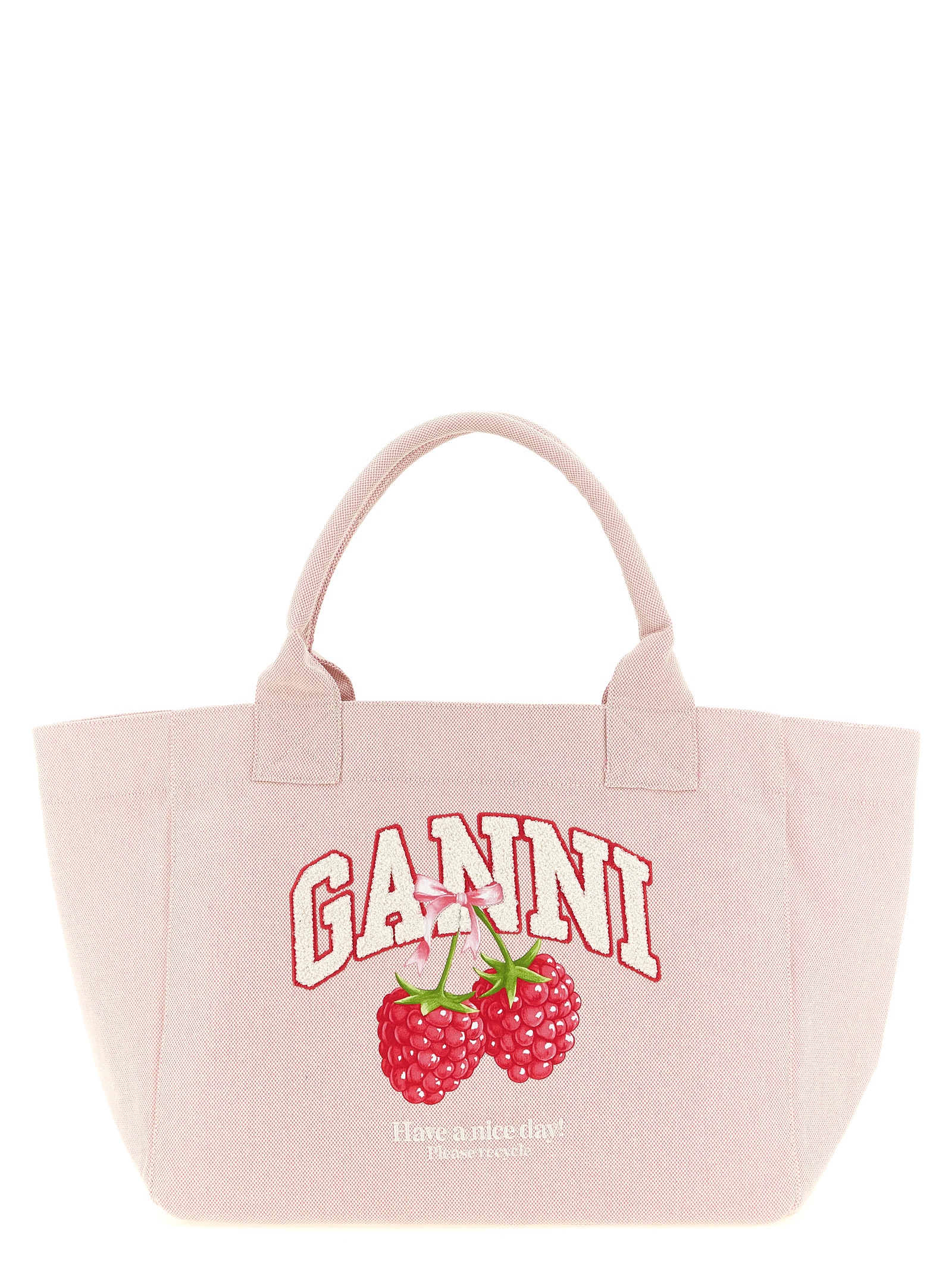 Medium 'Raspberry' shopping bag