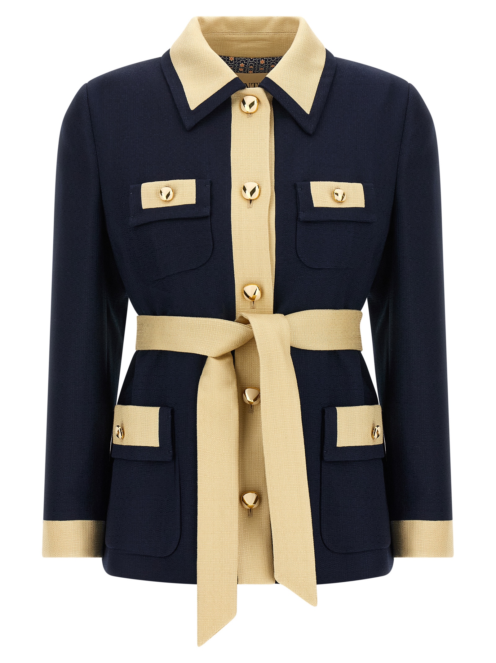Valentino Garavani belted caban