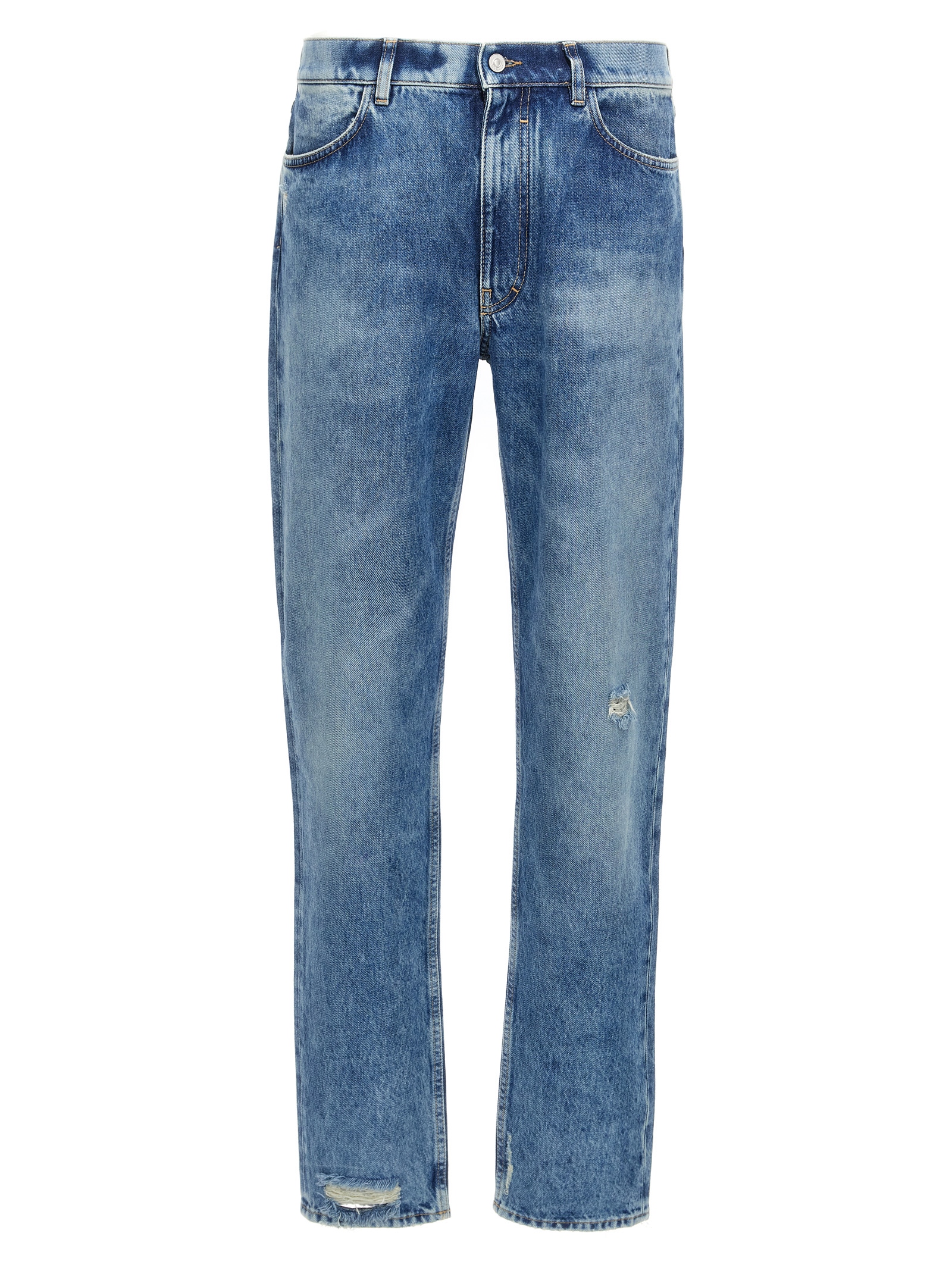 'Straight fit' jeans