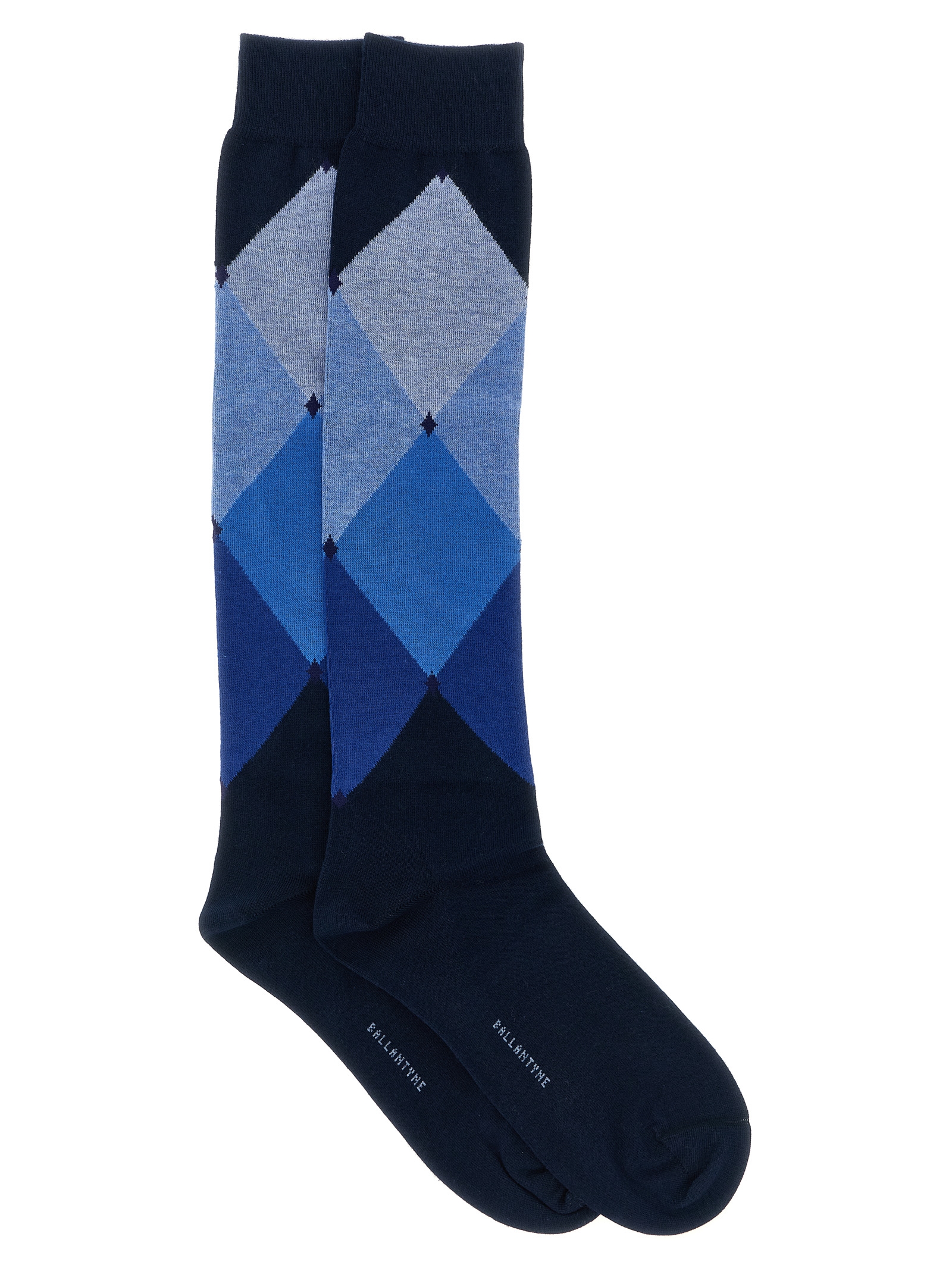 Diamond-shaped socks