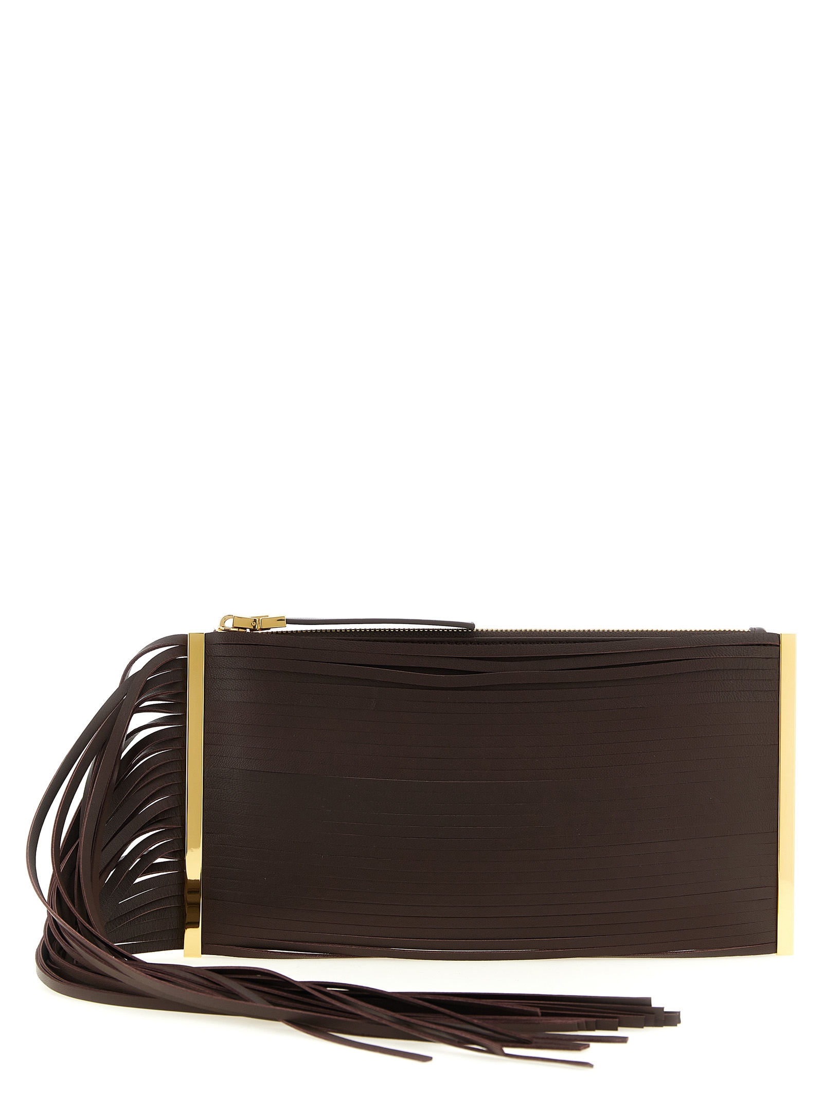 Fringed clutch