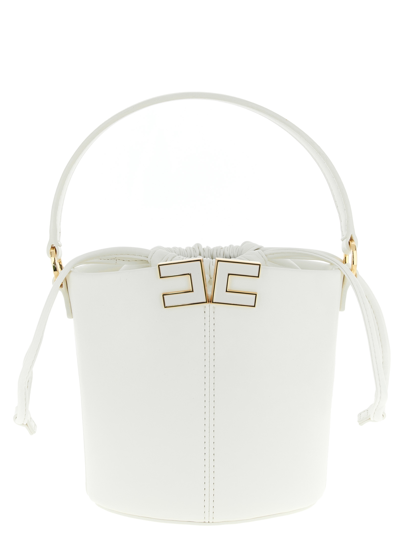 Logo bucket bag