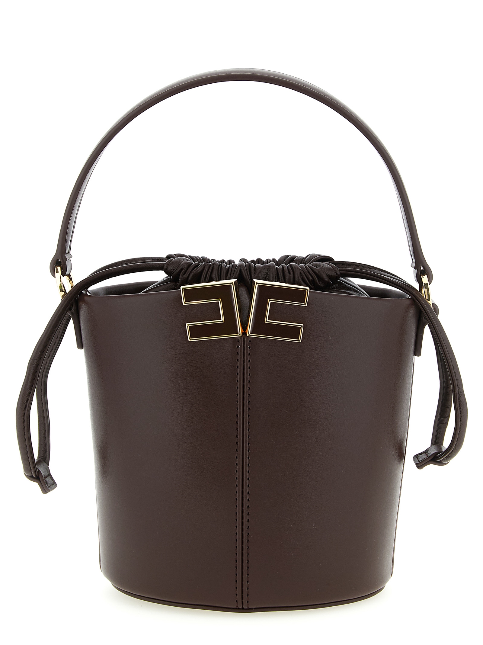 Logo bucket bag