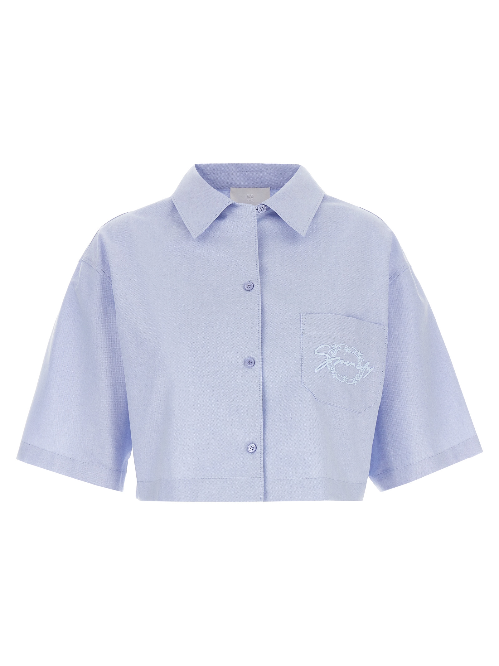 Logo embroidery shirt