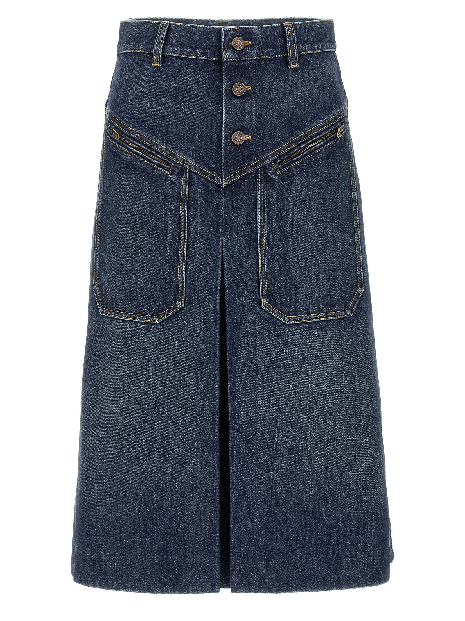 Denim skirt