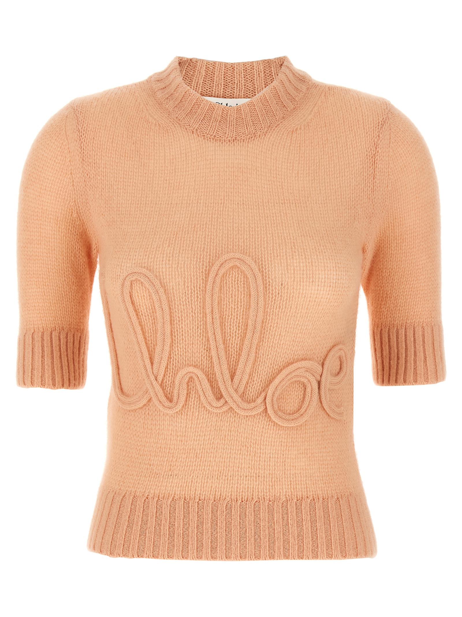 Logo embroidery sweater