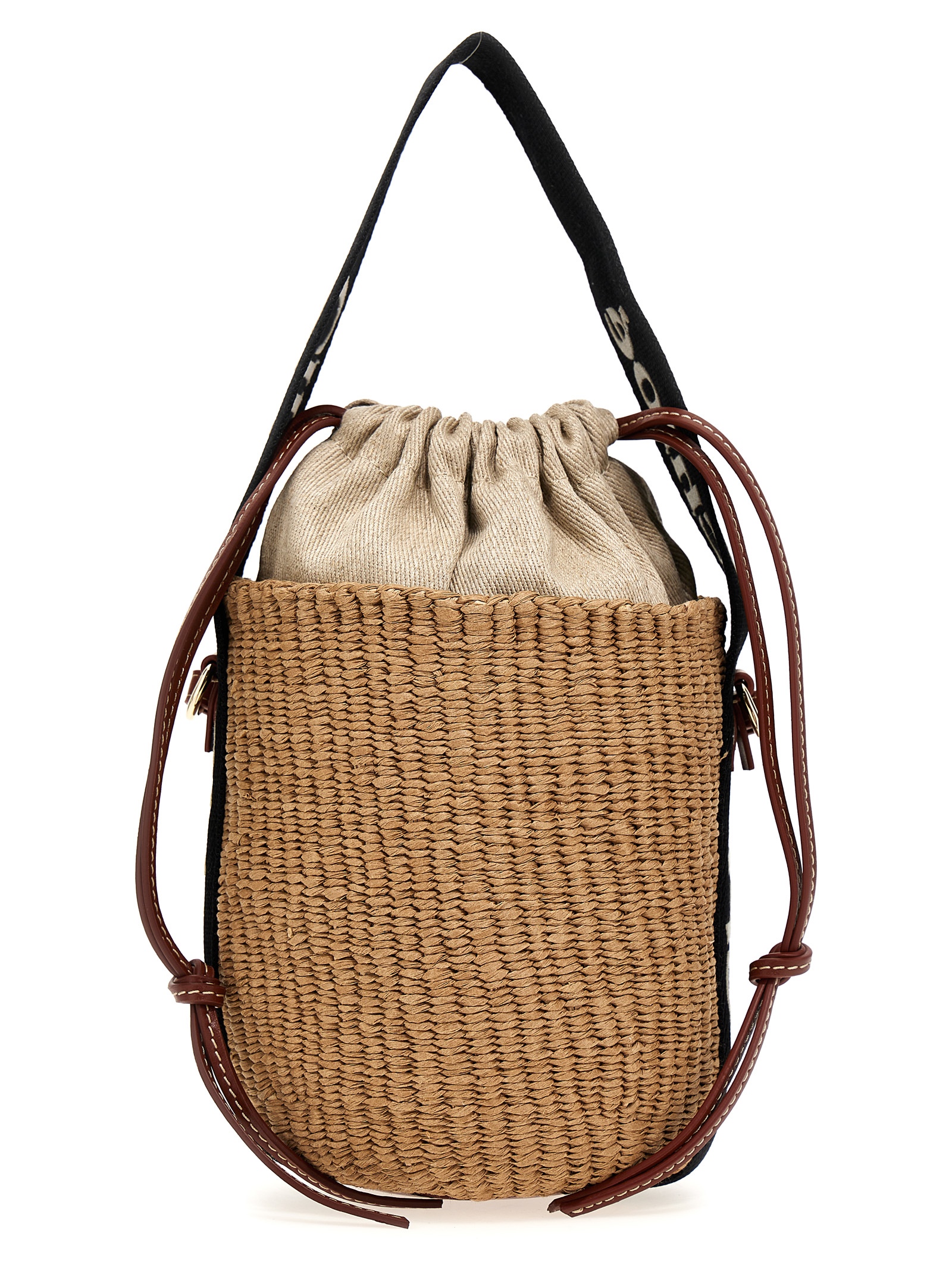 'Woody small bucket bag