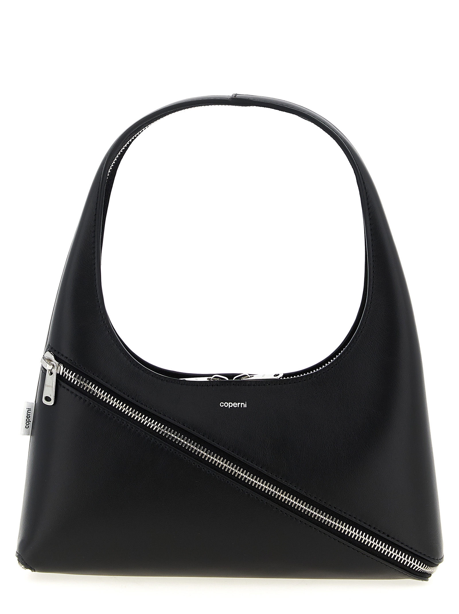 'Zip Baguette' shoulder bag