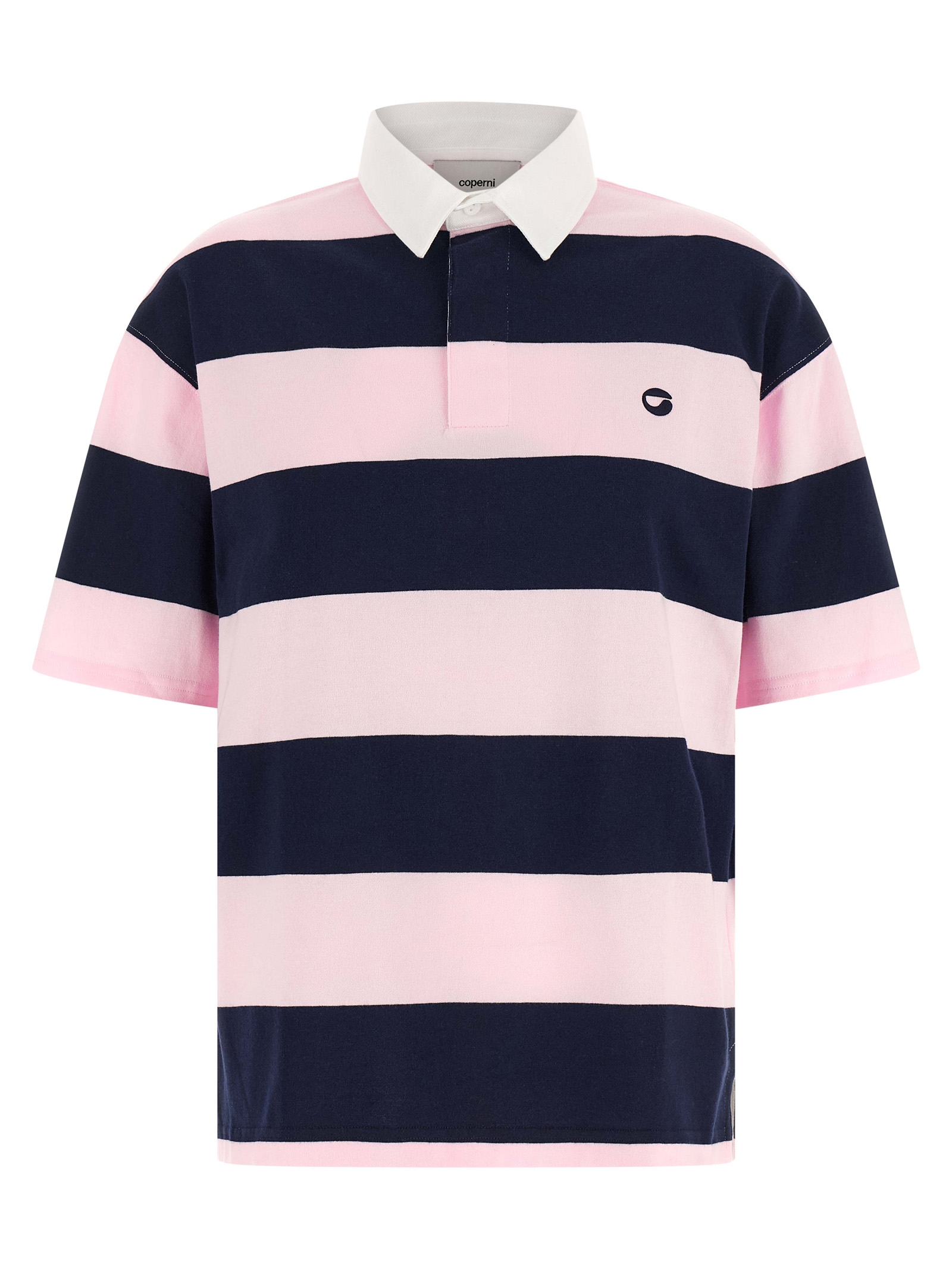 Striped polo shirt