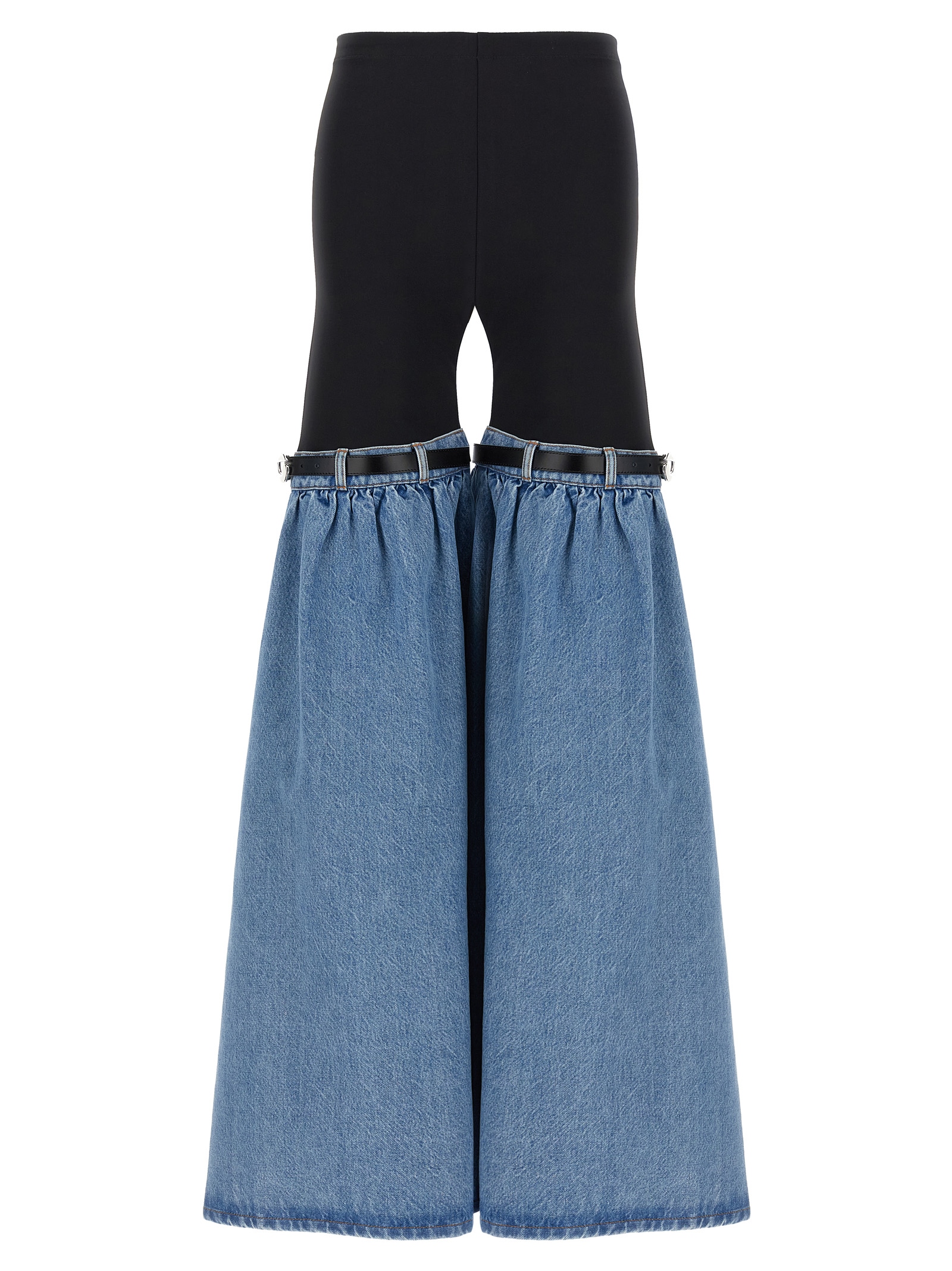 'Hybrid Denim Flare' pants