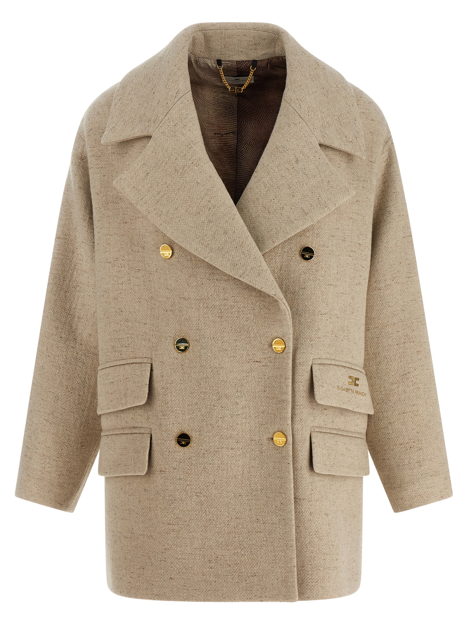 Double-breasted coat