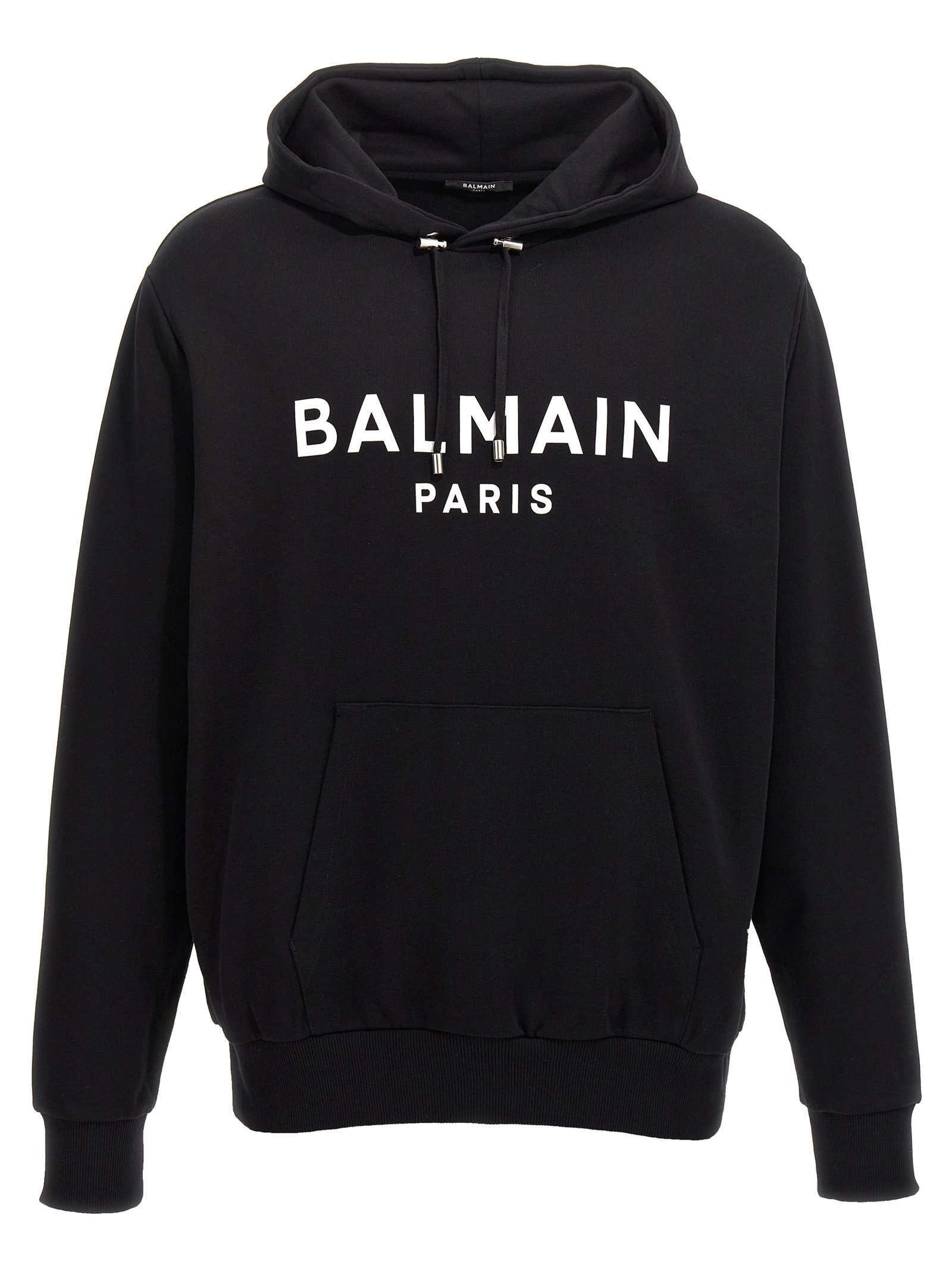 Logo print hoodie
