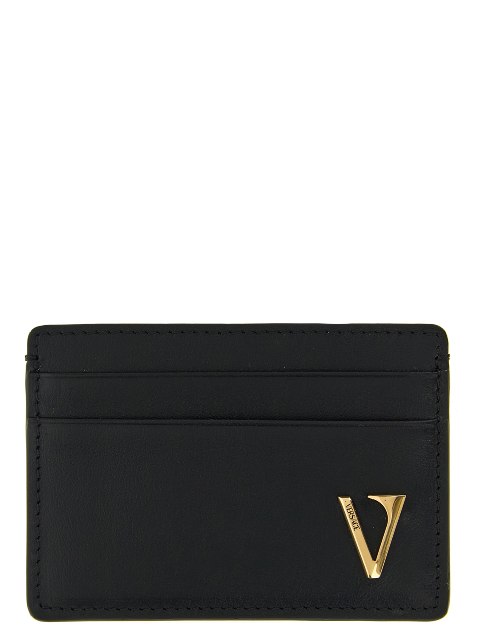 'V Logo' card holder