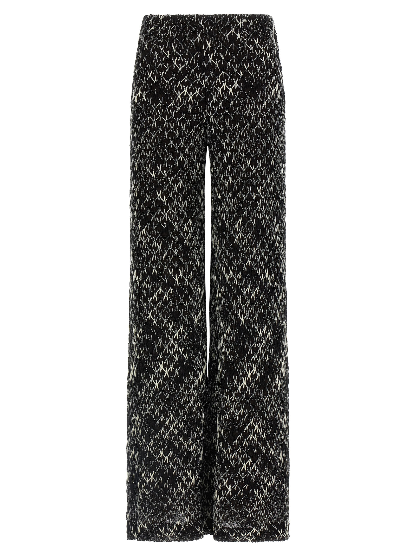 Flamed lace pants