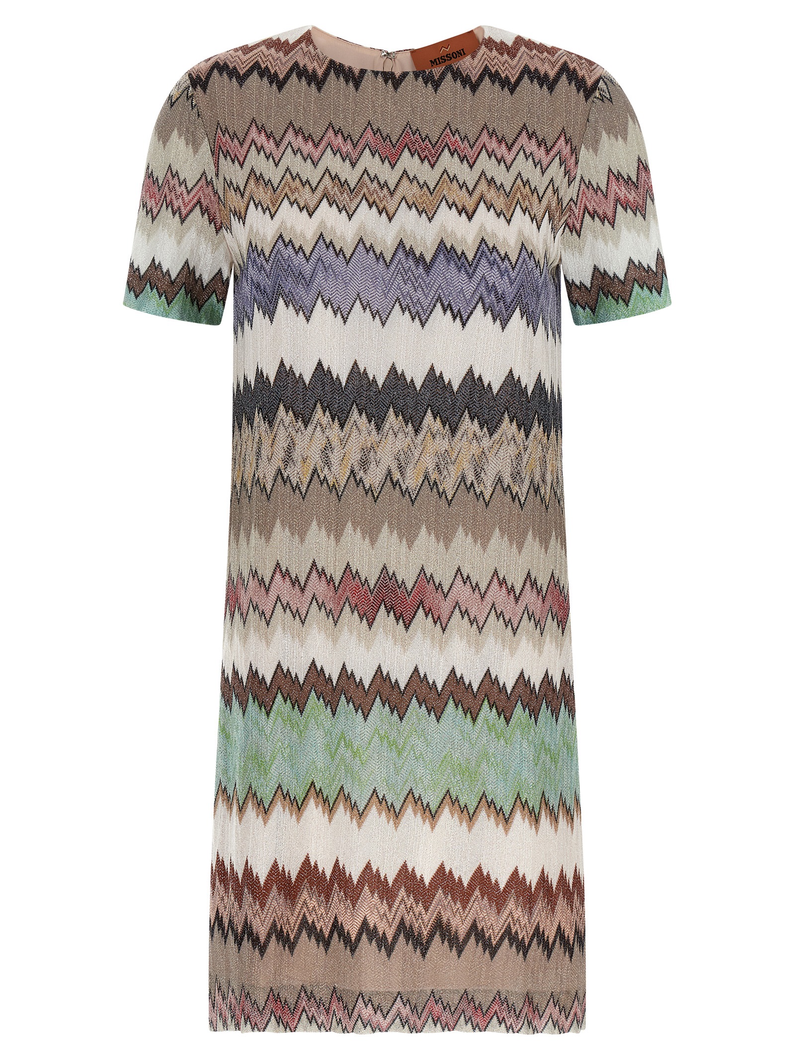 Lamé viscose dress