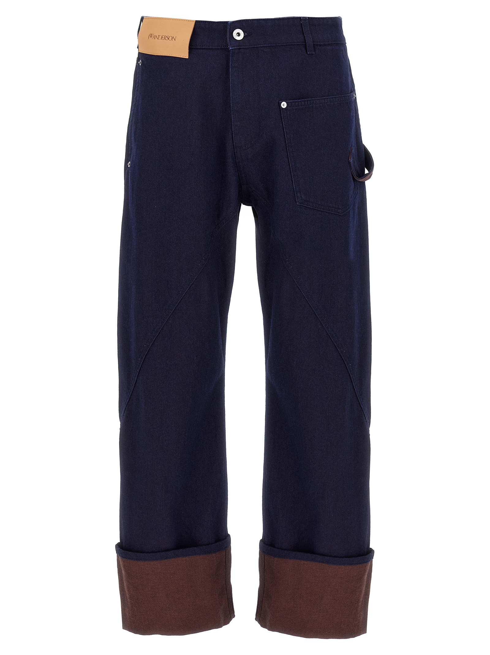 'Turn Up Twisted Workwear' jeans