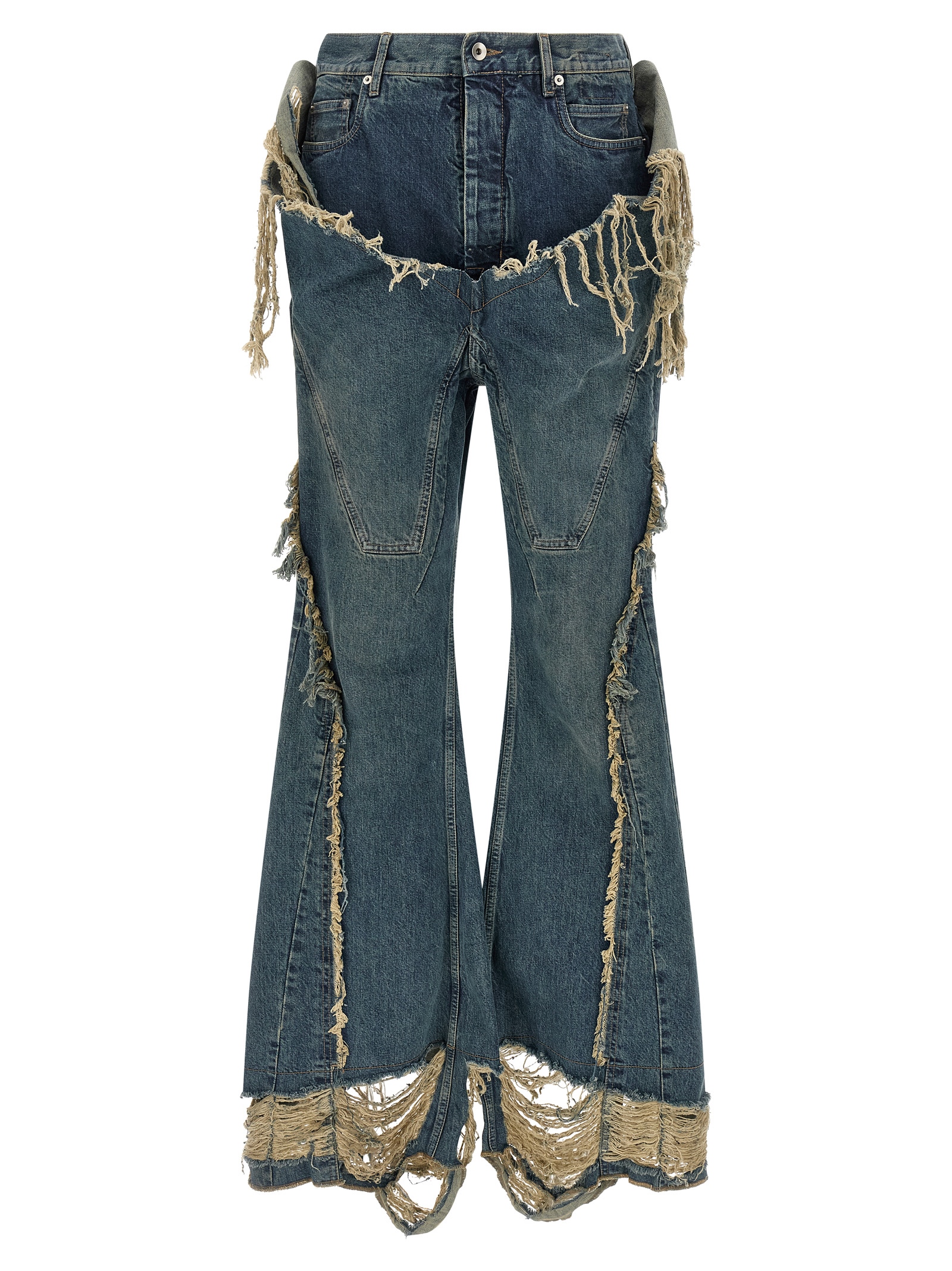 'Slivered Bootcut' jeans