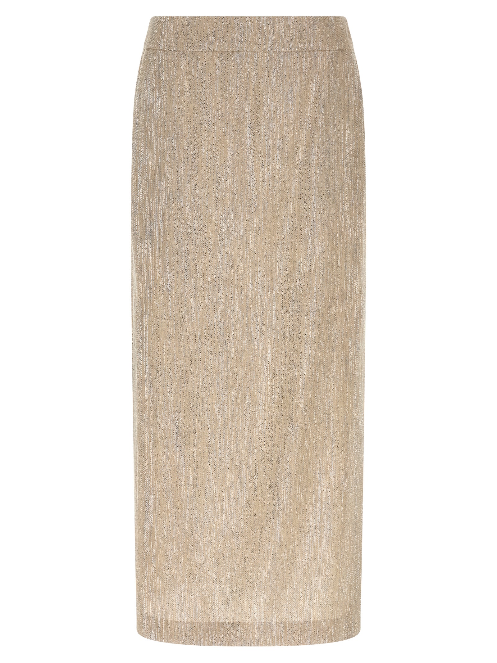 Lamé thread skirt