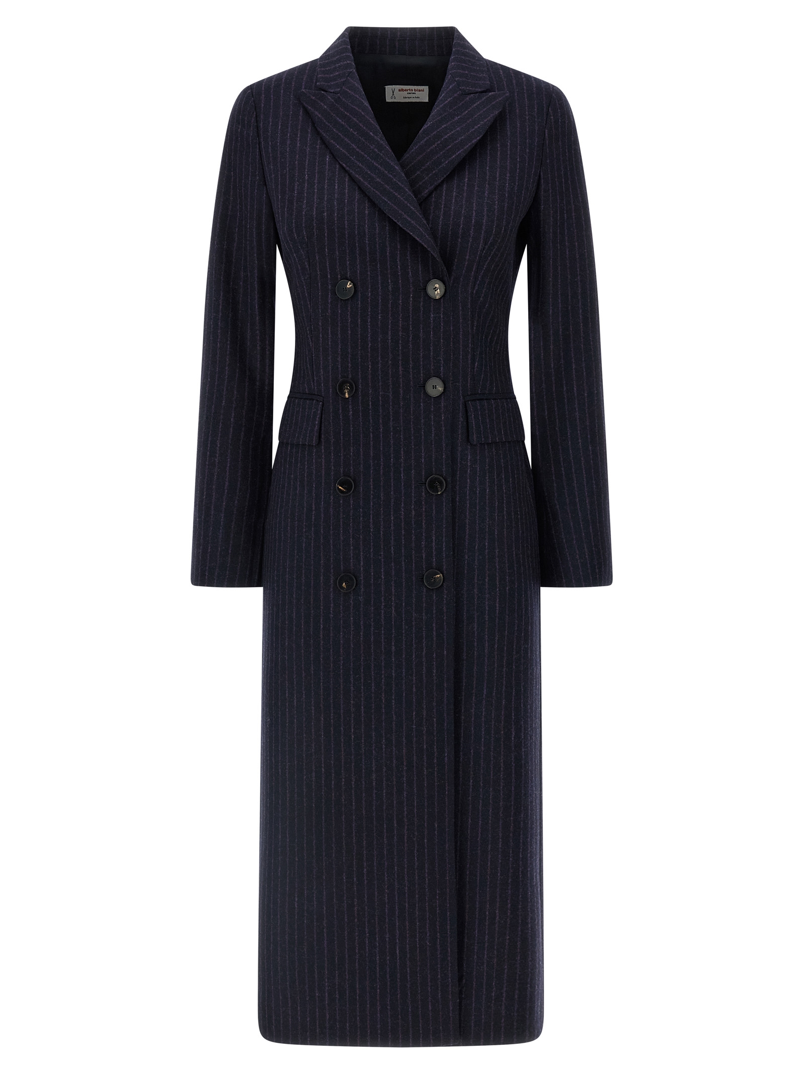 Pinstripe coat