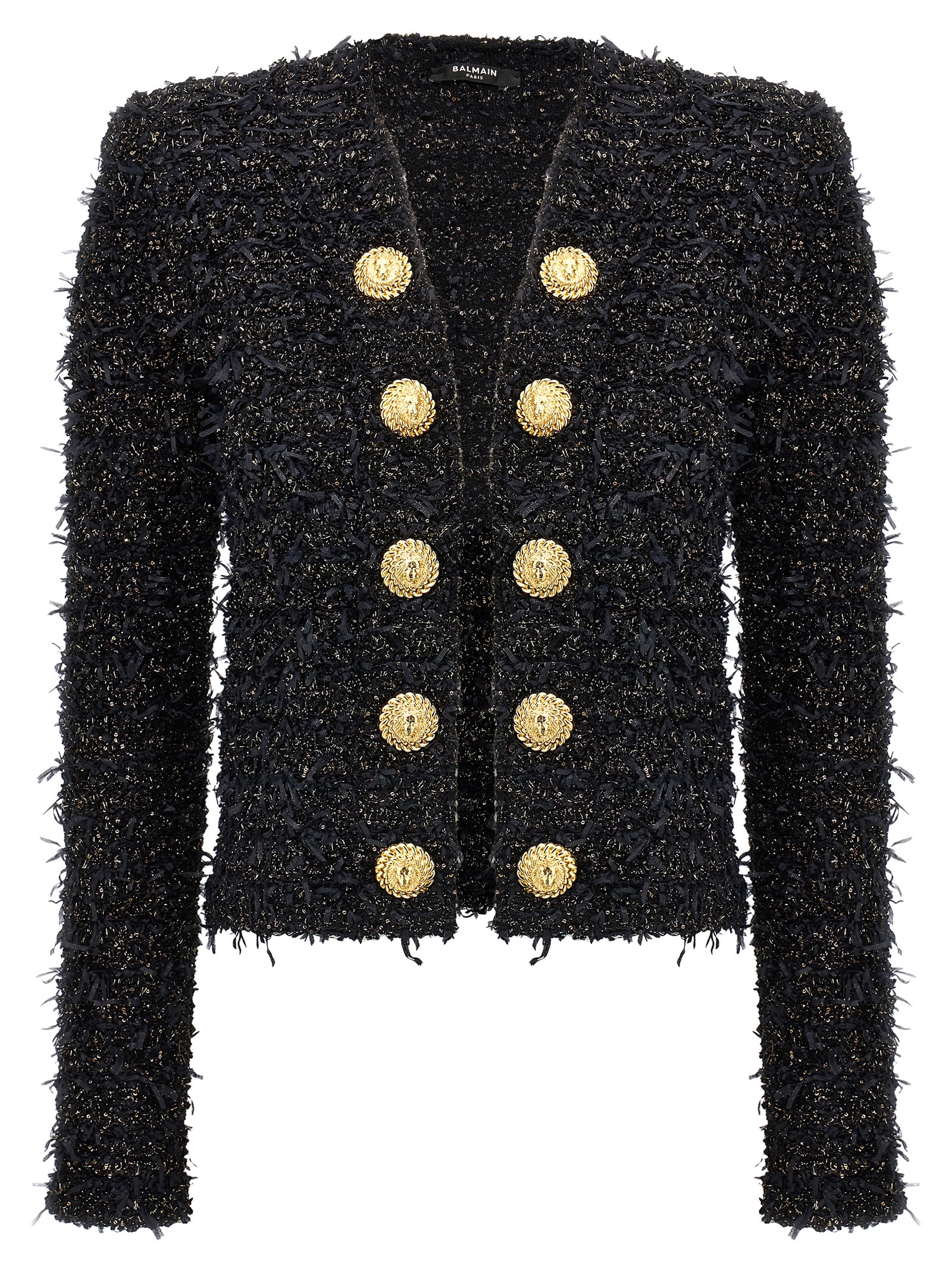 Lurex tweed blazer