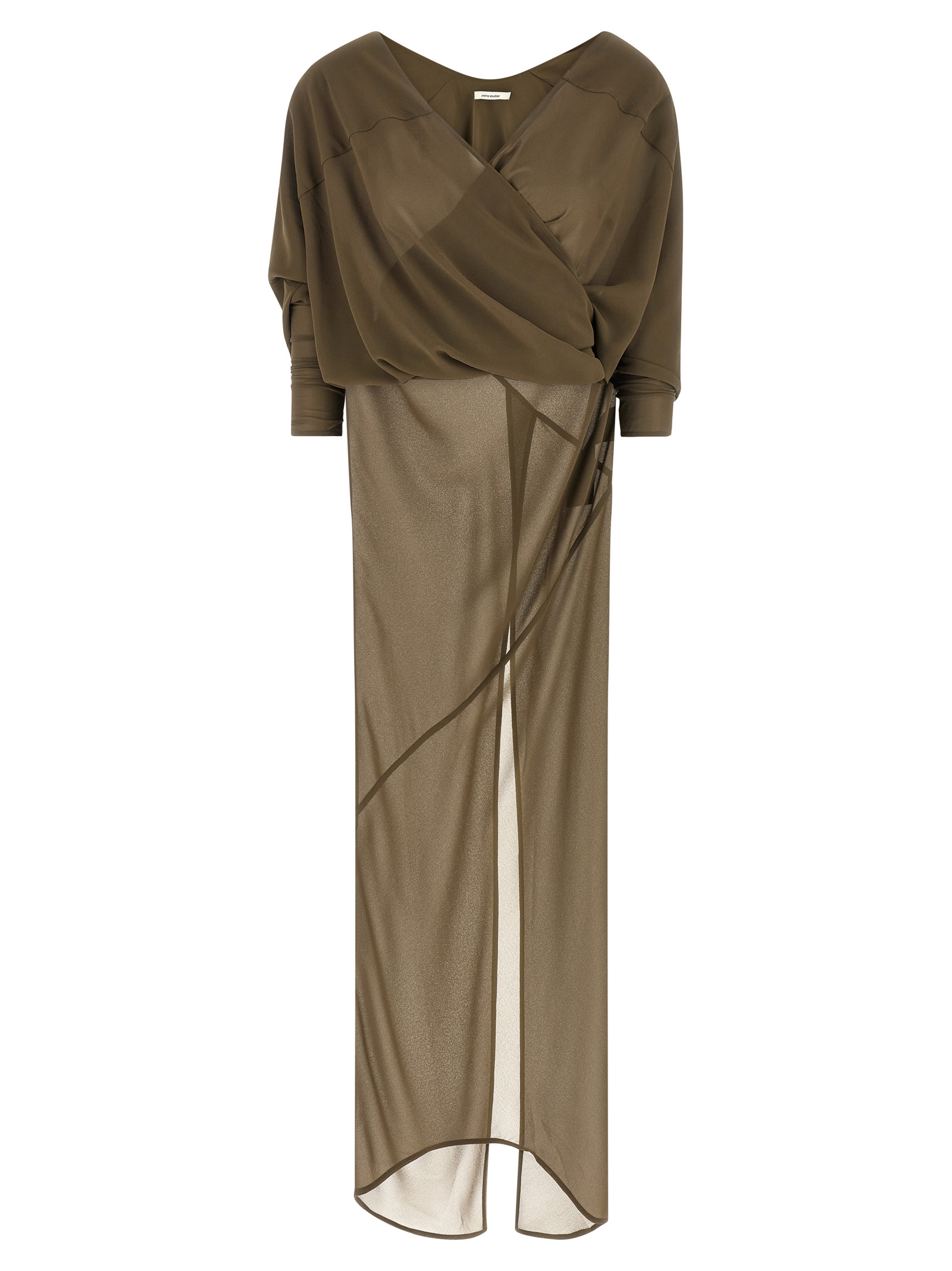 Asymmetrical skirt dress