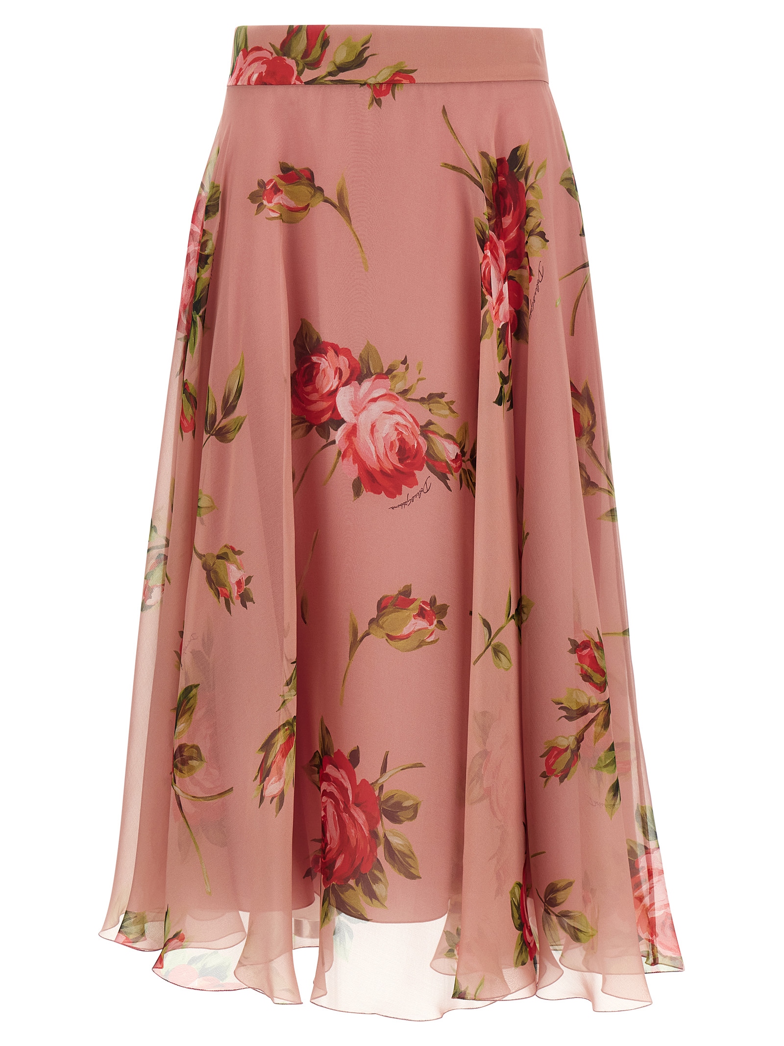 'Bouquet Rose' skirt
