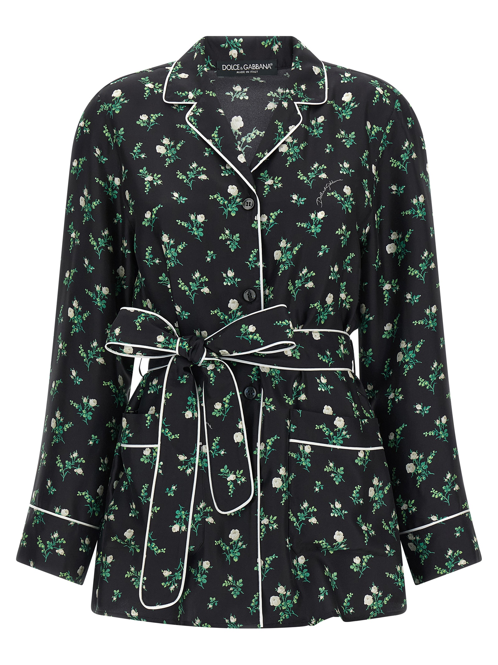 Roselline and Lily of the Lilies of the Flowers printed shirt