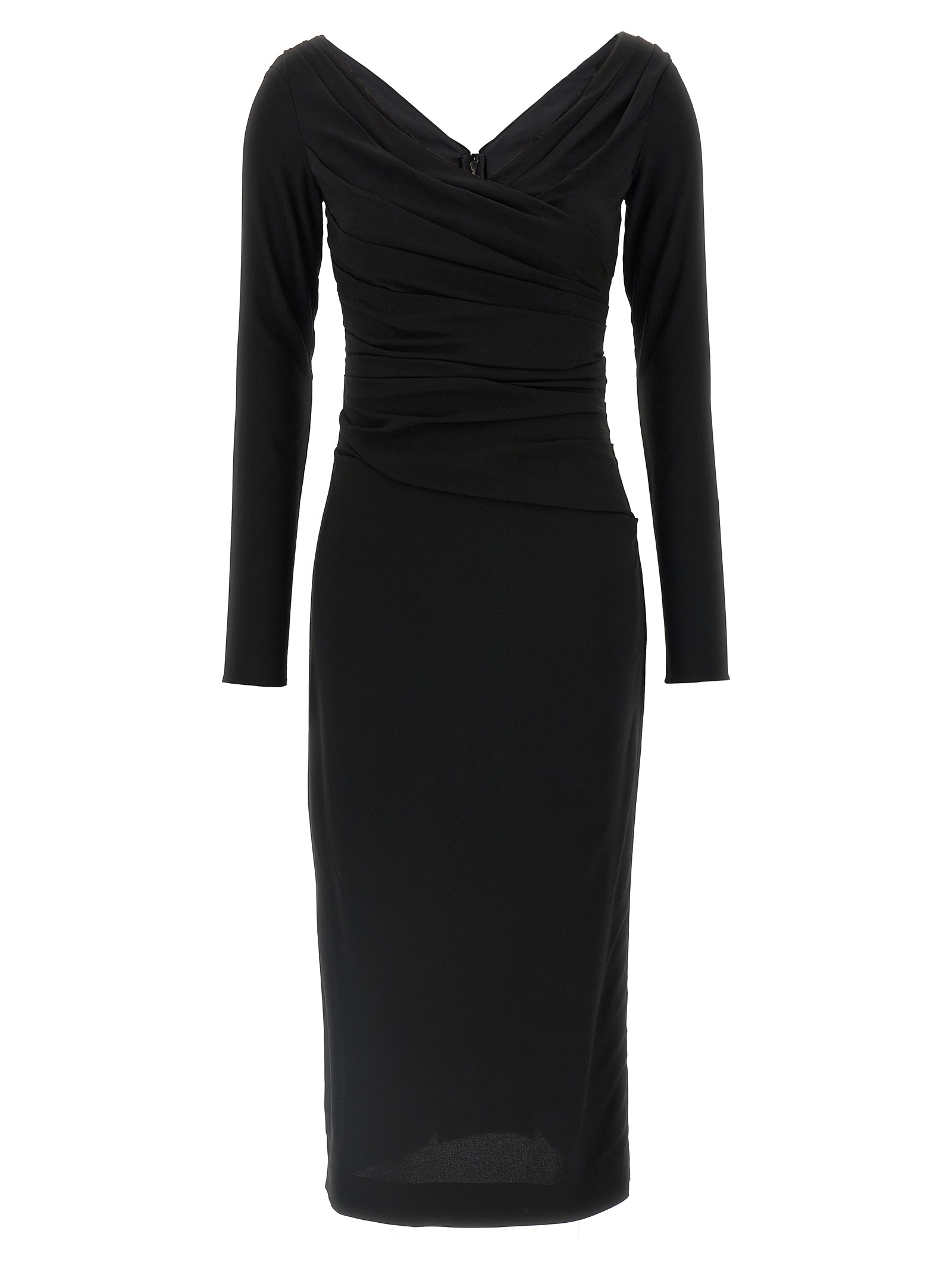 Draped dress