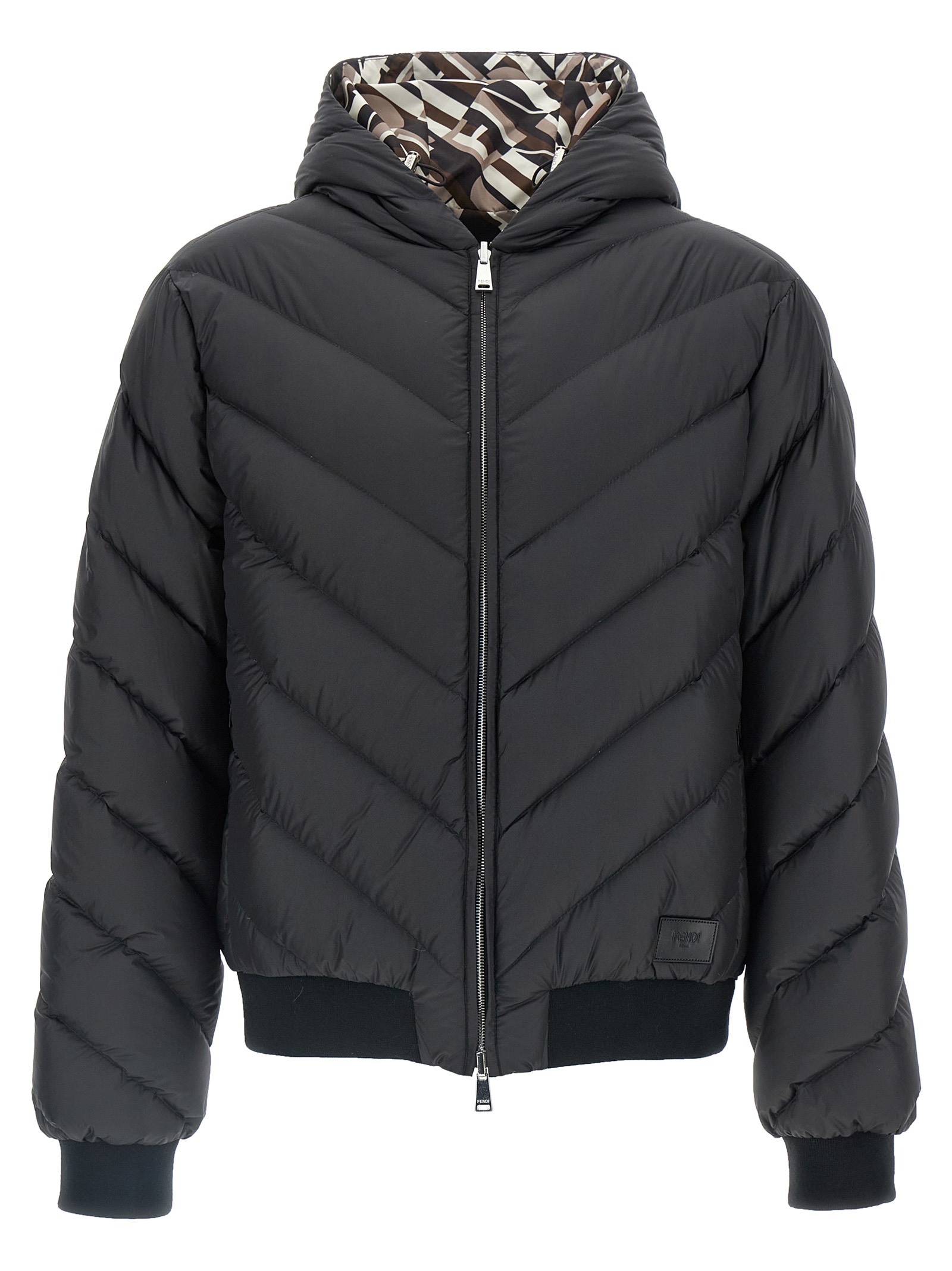 Reversible down jacket