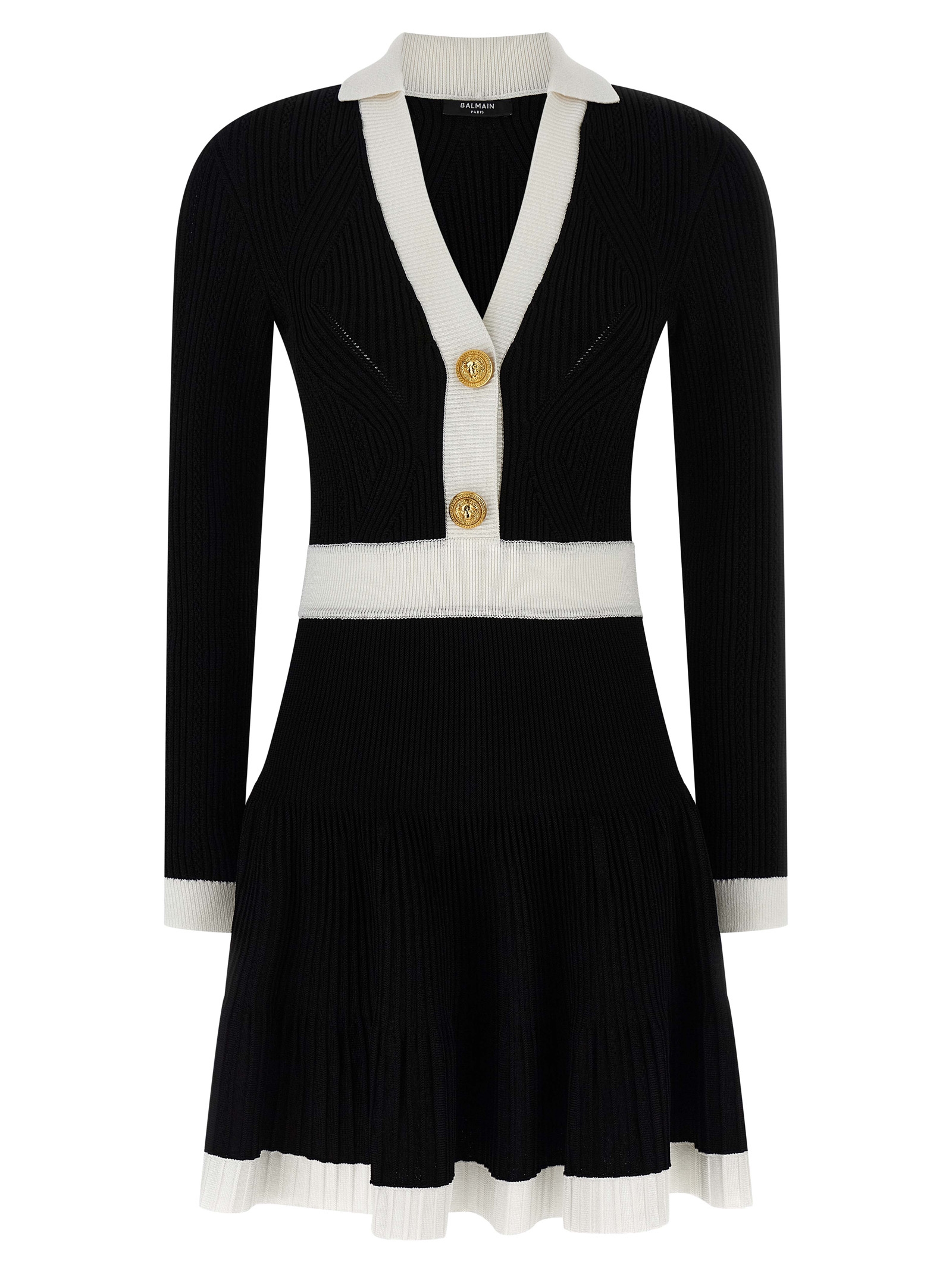 Two-tone dress