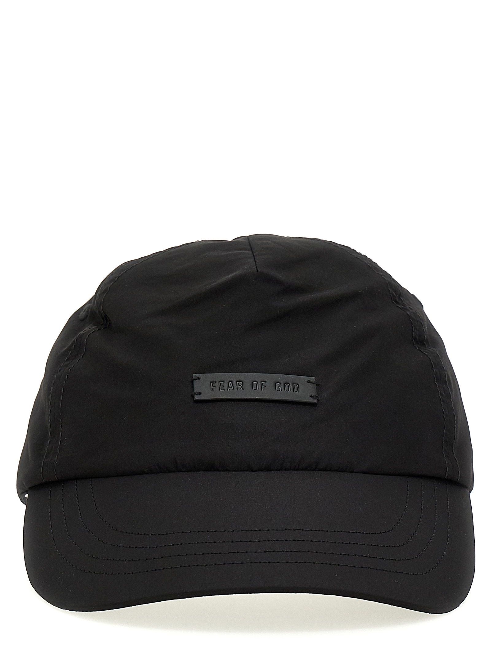 Logo patch baseball cap