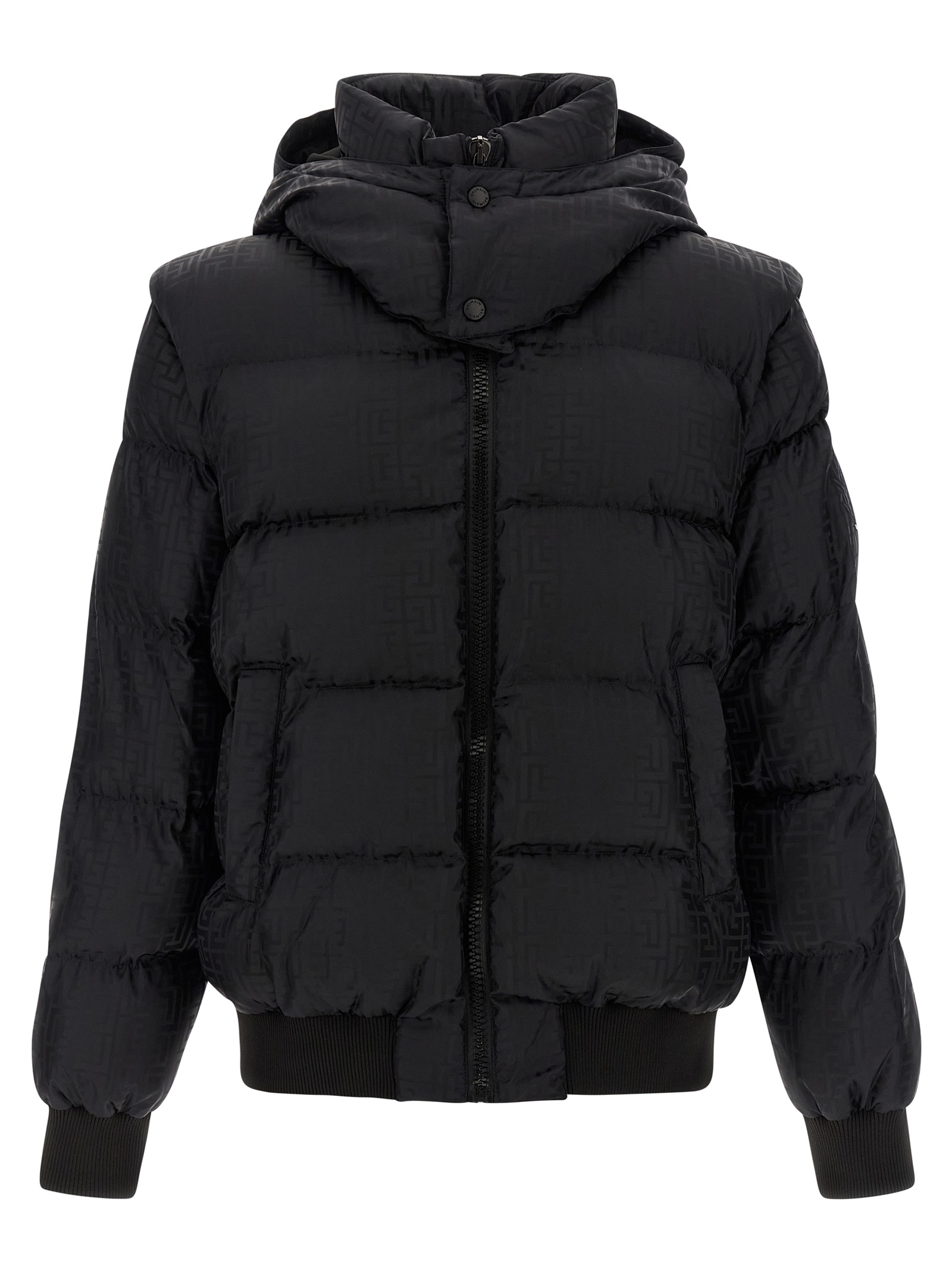 'Monogram PB Labirinto' down jacket