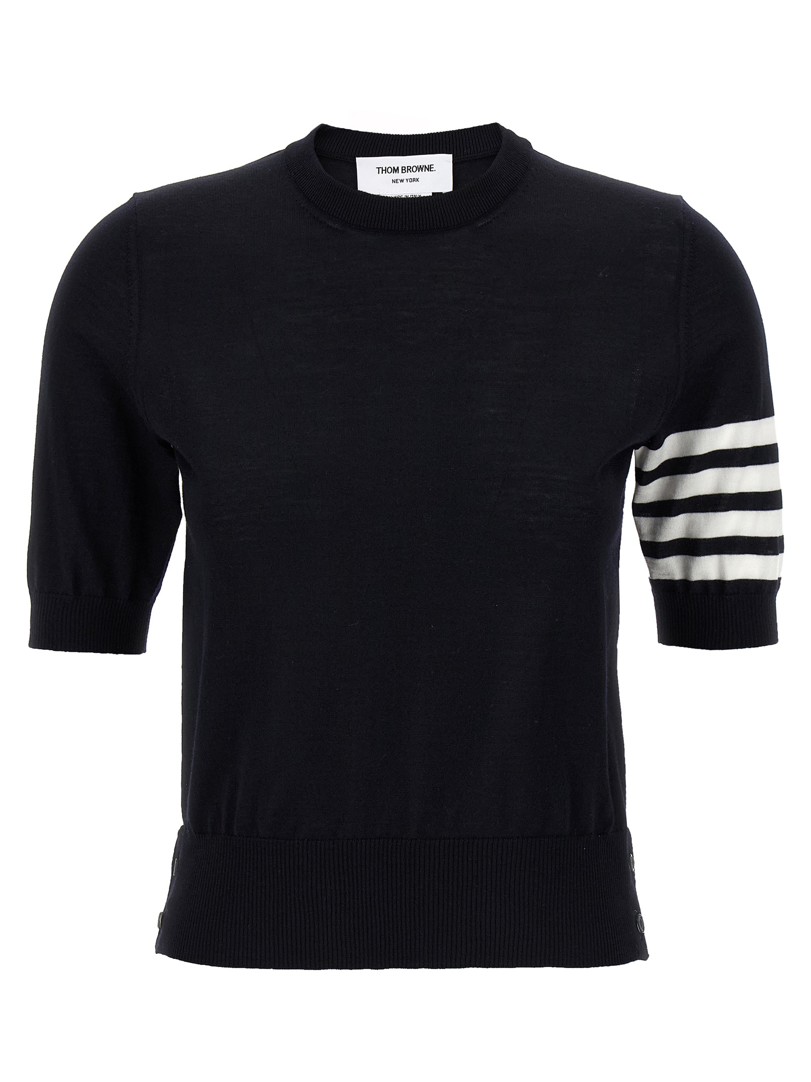 '4-Bar' wool t-shirt