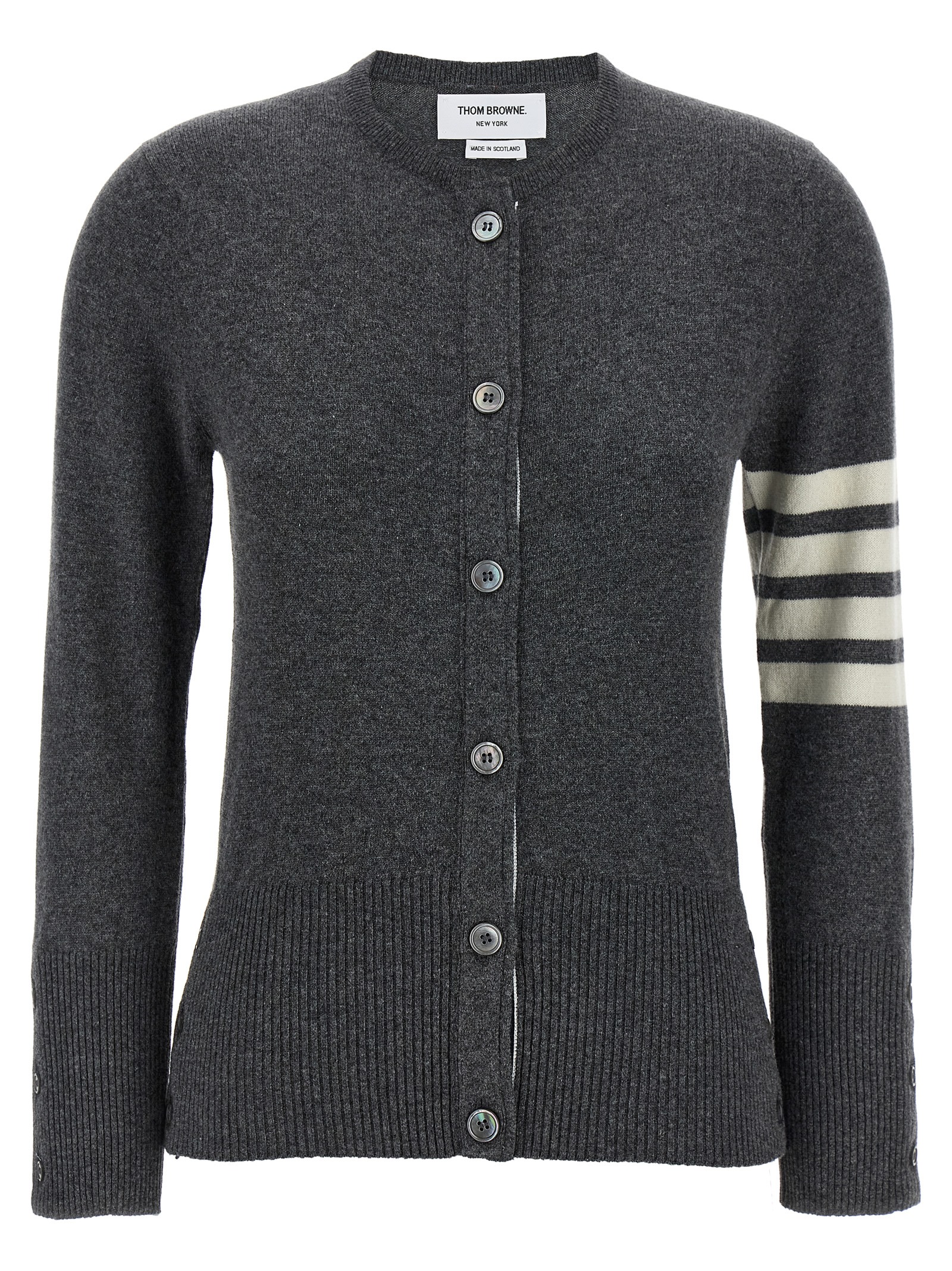 'Classic Cashmere 4-Bar' cardigan