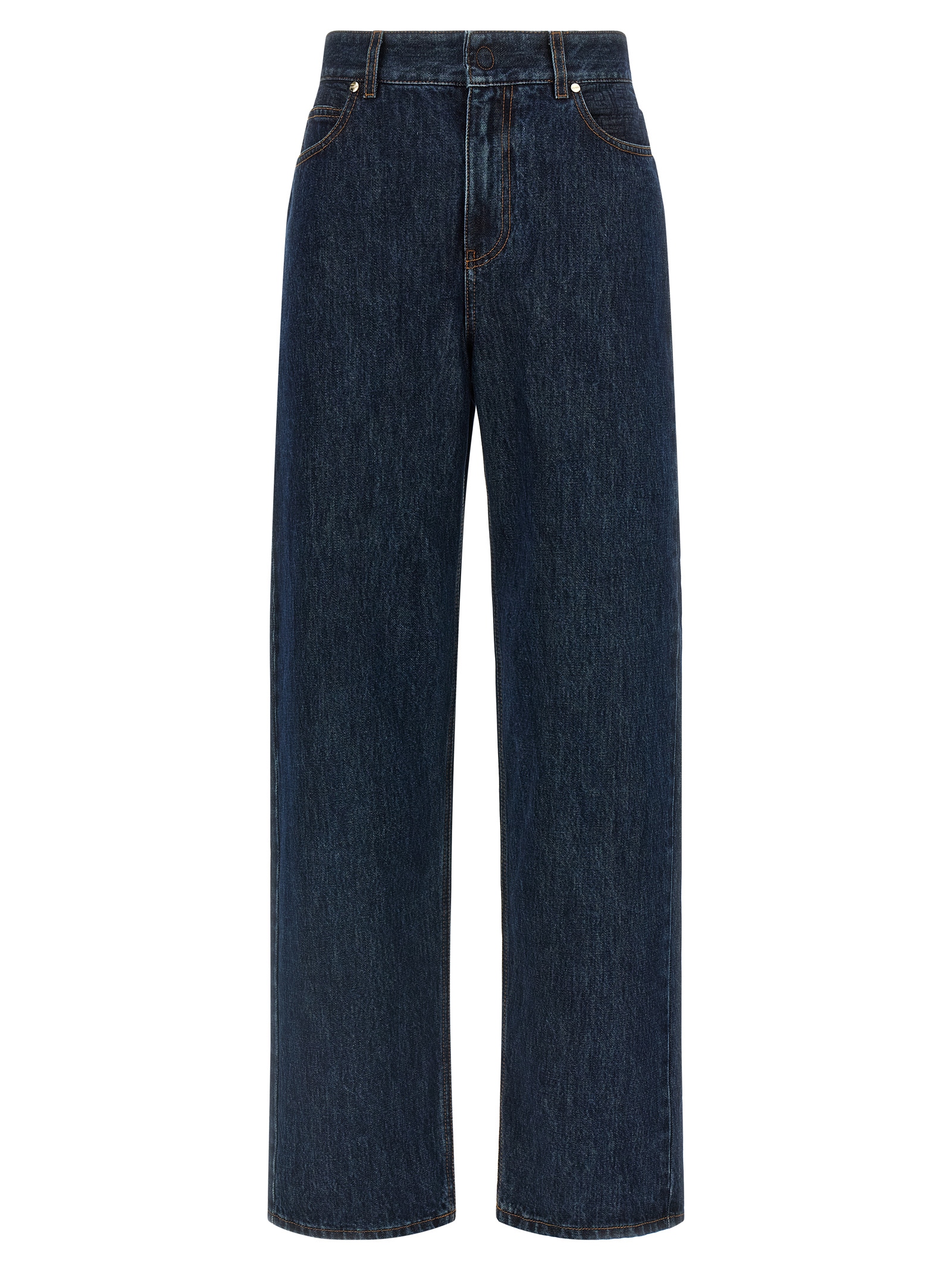 'FF' padded jeans