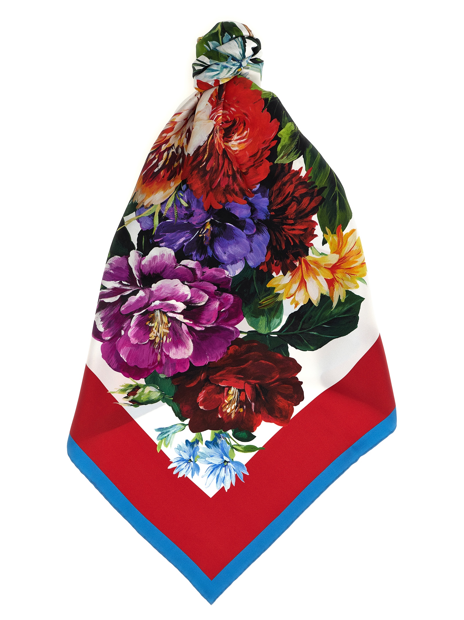 Floral print scarf