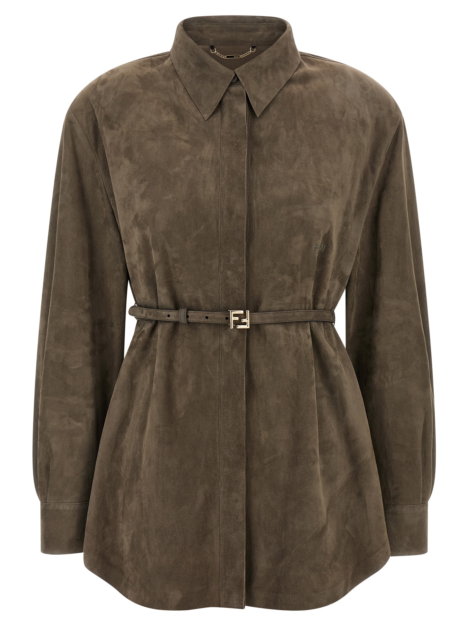 Suede shirt