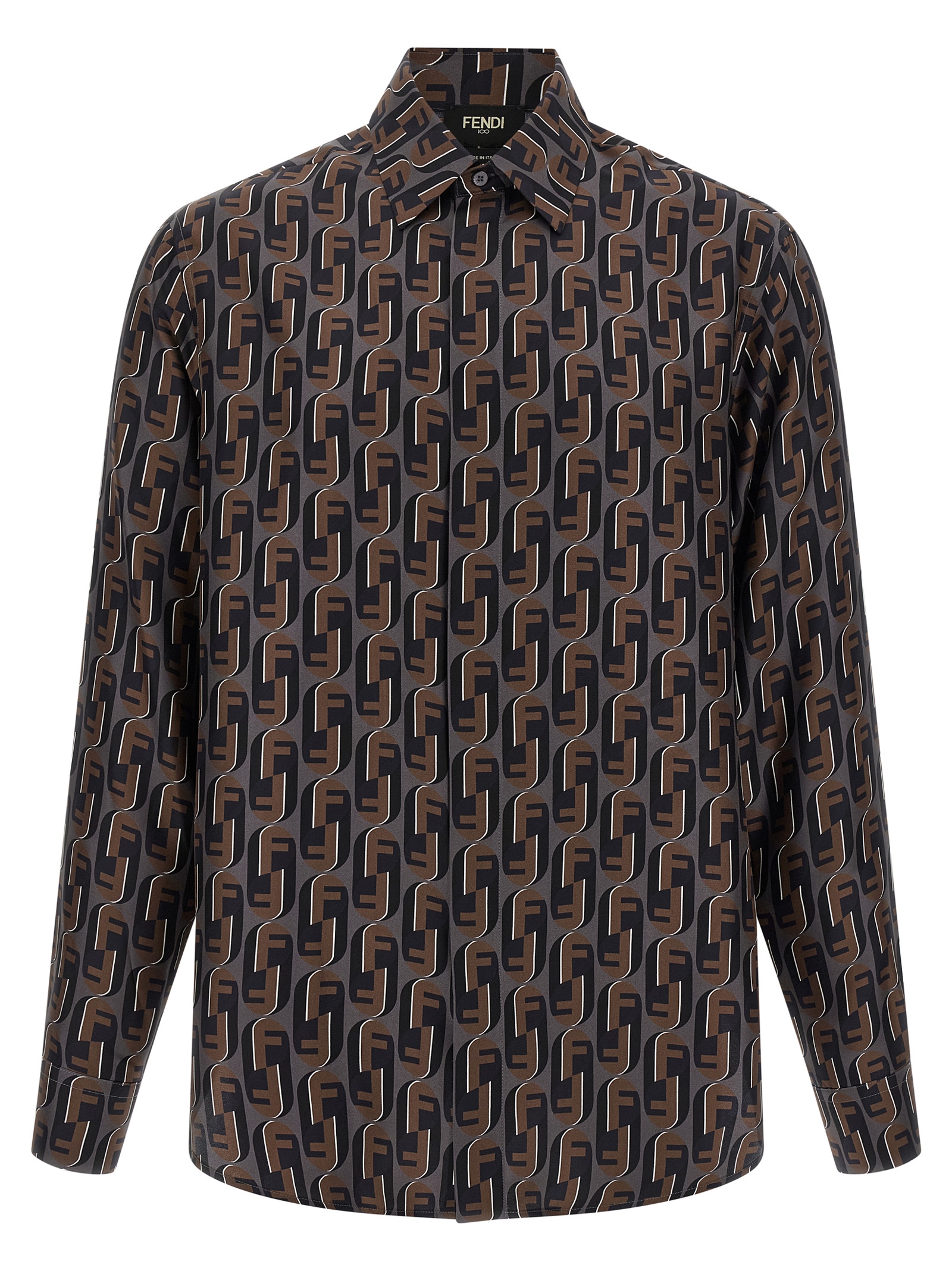 'Fendinity' print shirt