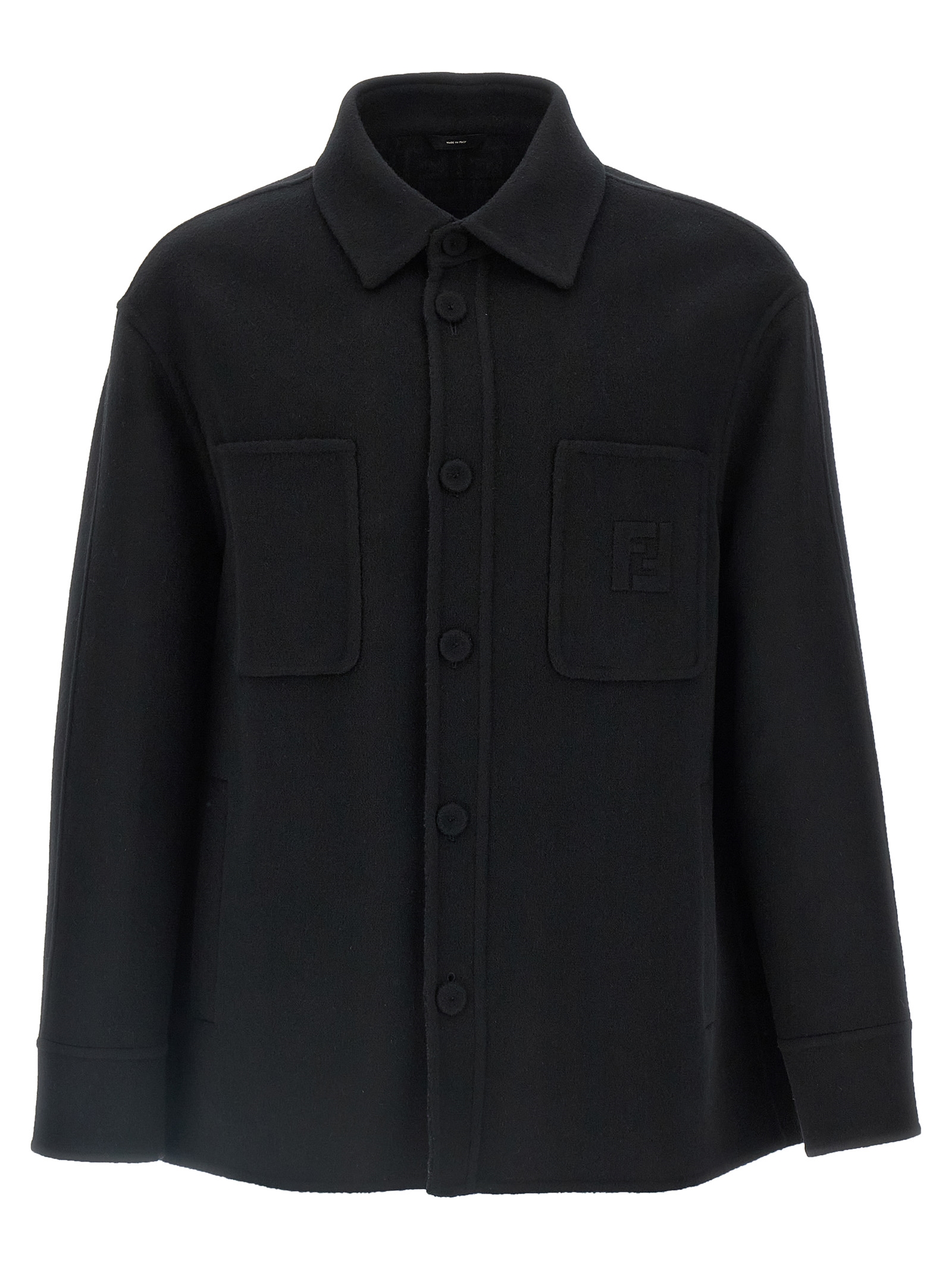 Wool overshirt