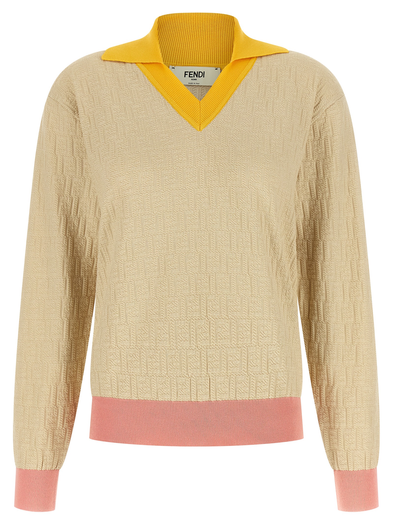FF jacquard sweater
