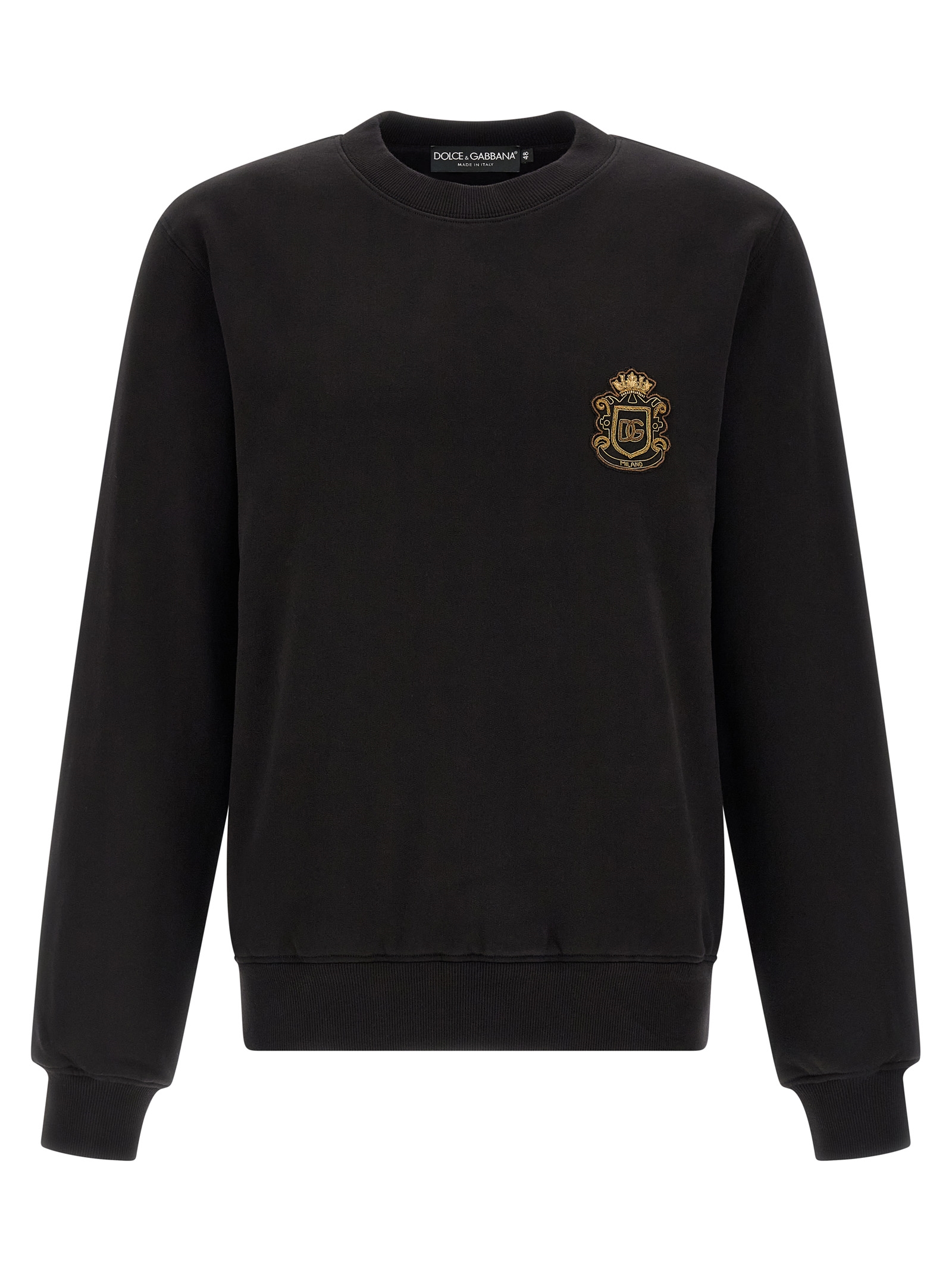 Heraldic patch sweatshirt