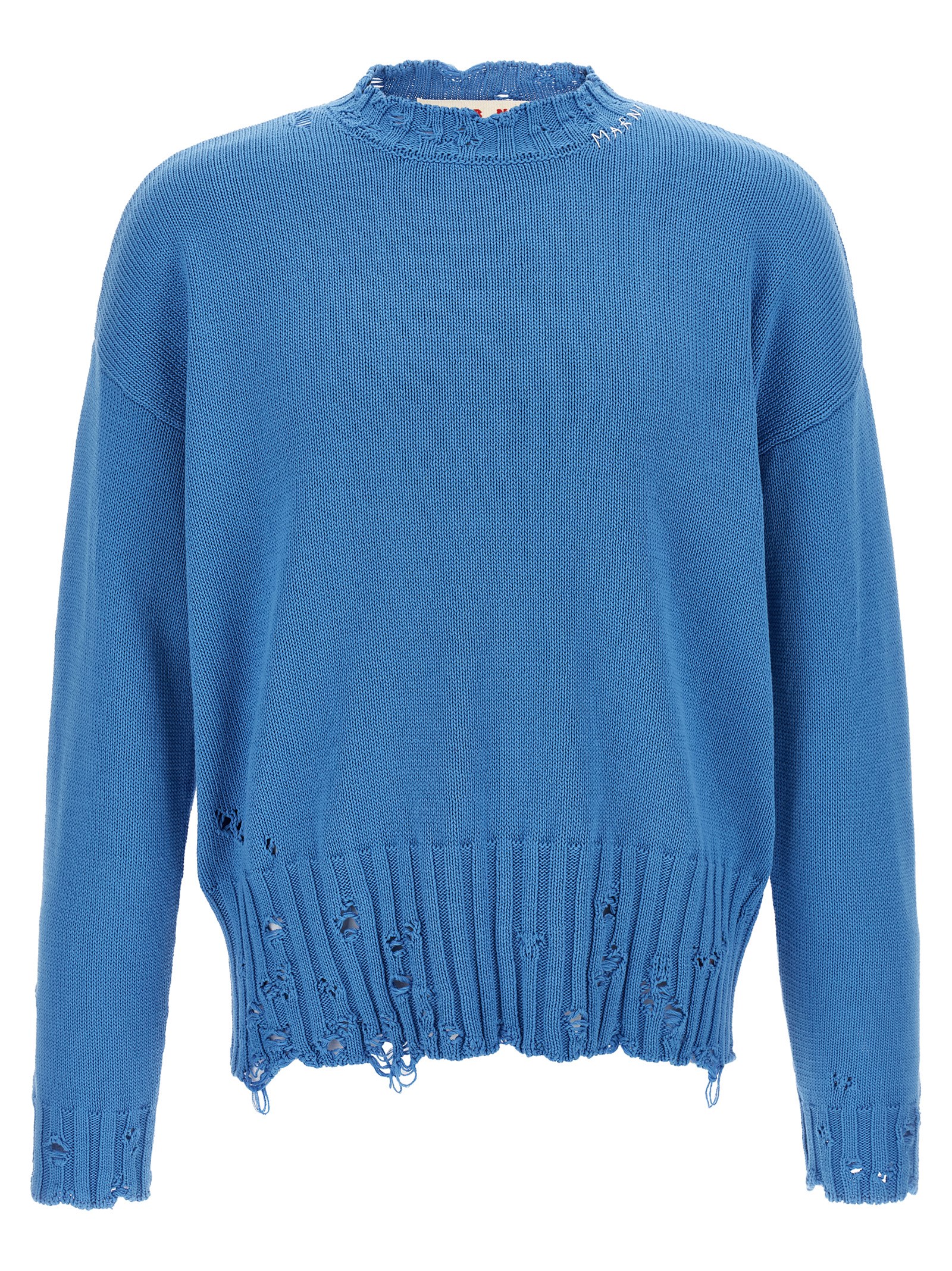 Logo embroidery sweater