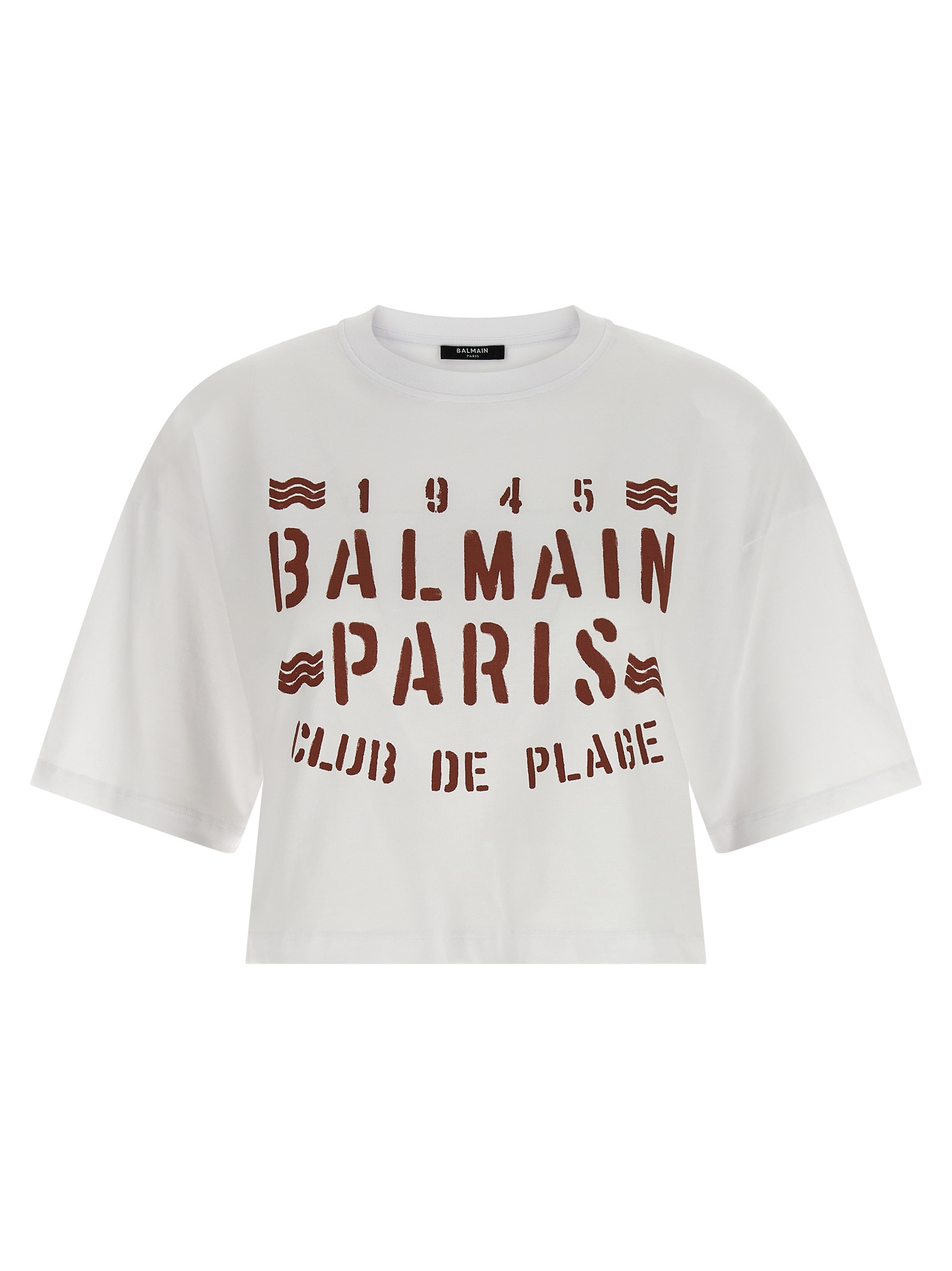 'Plage' print T-shirt