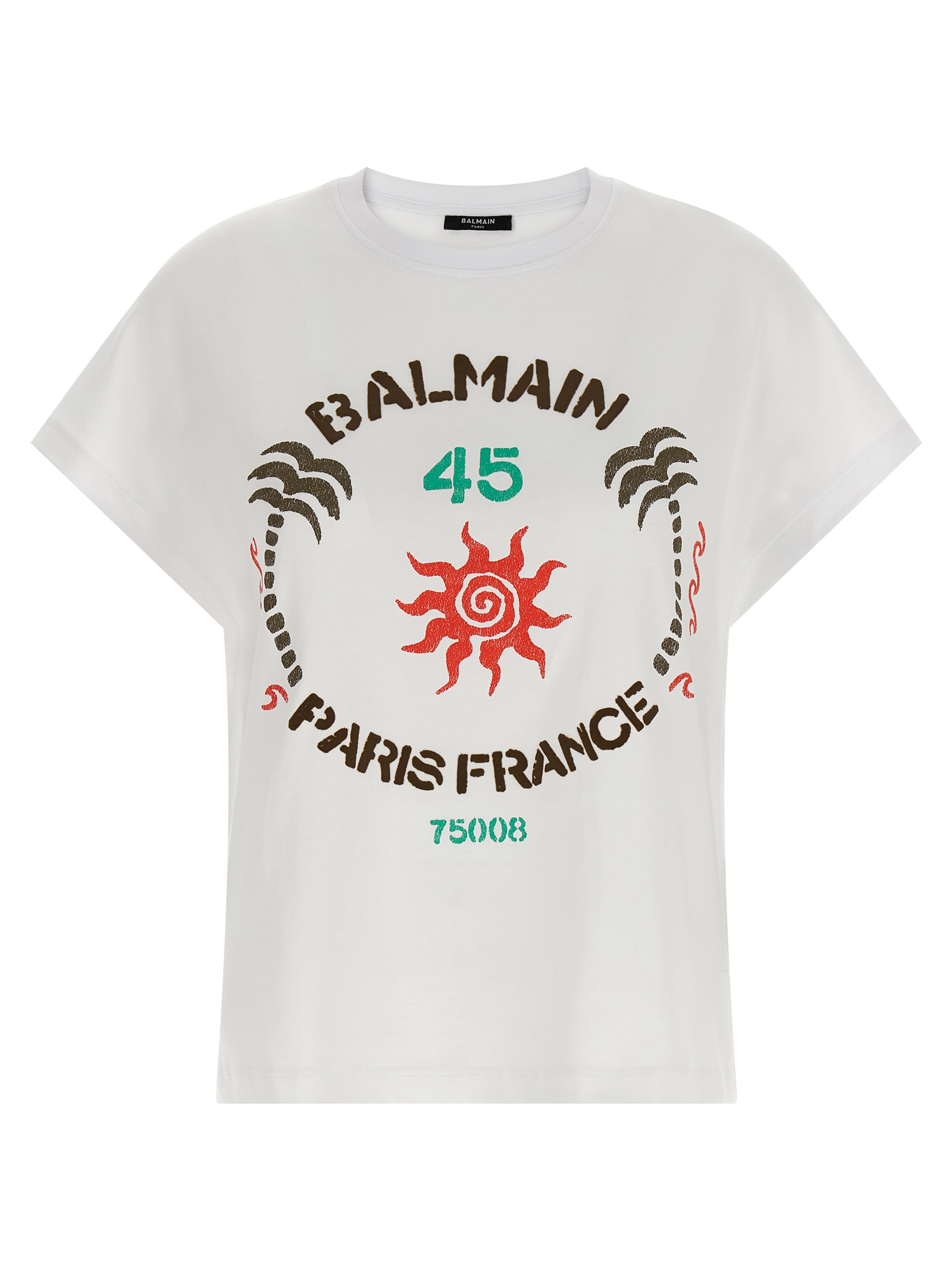'Club 45' print T-shirt