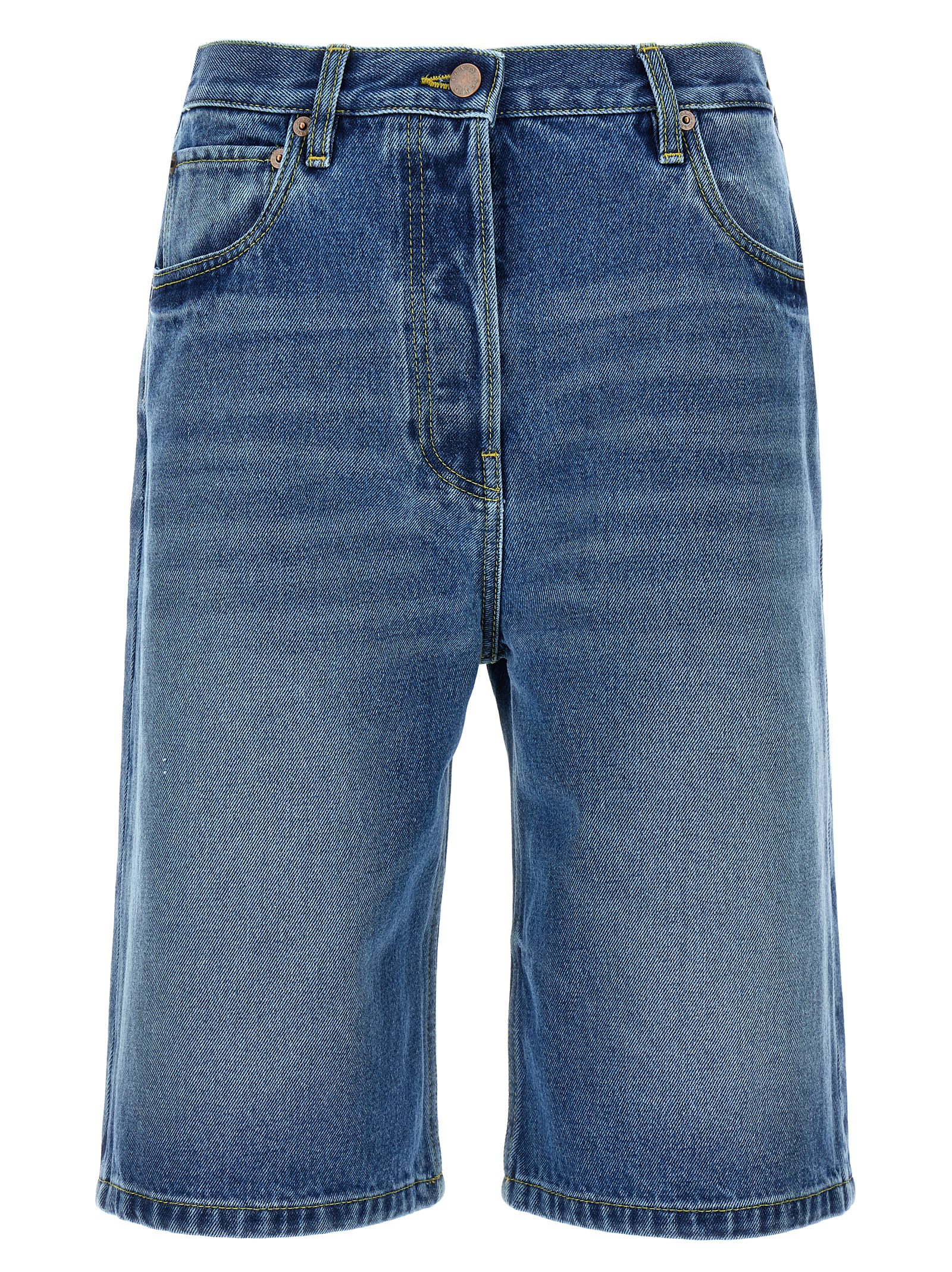 High waist bermuda shorts