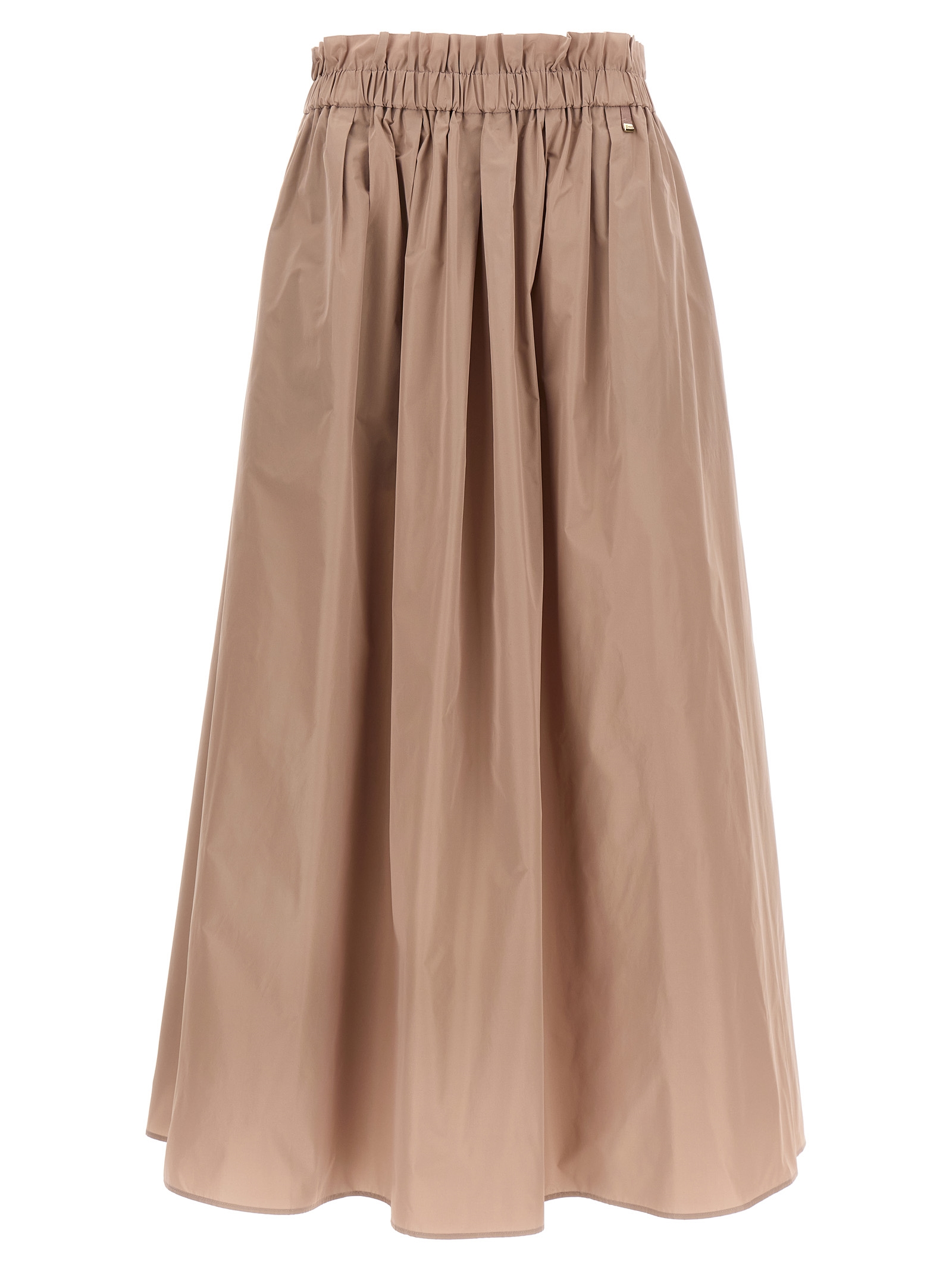 New Techno taffeta skirt