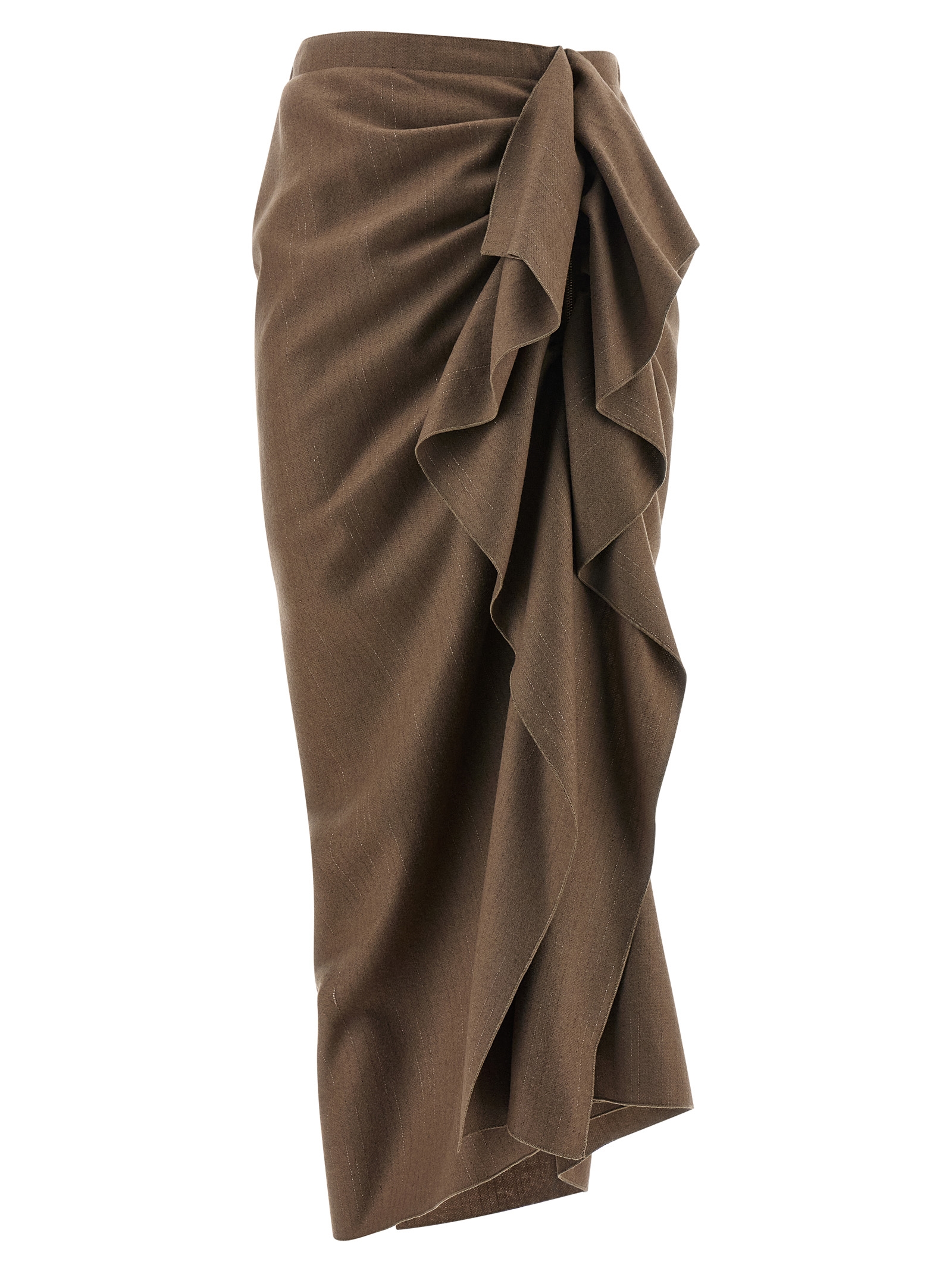 Pinstripe skirt