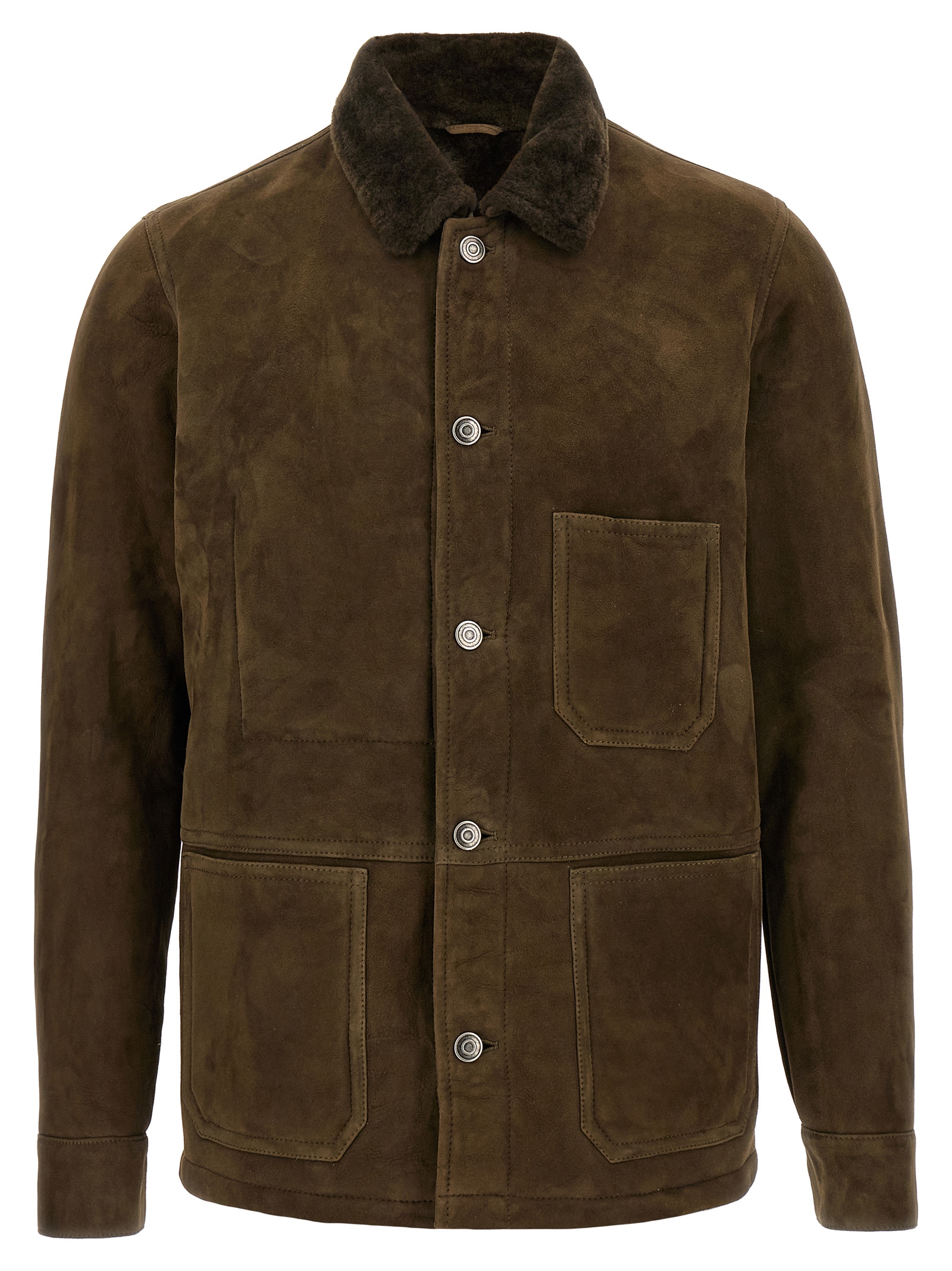 Suede sheepskin